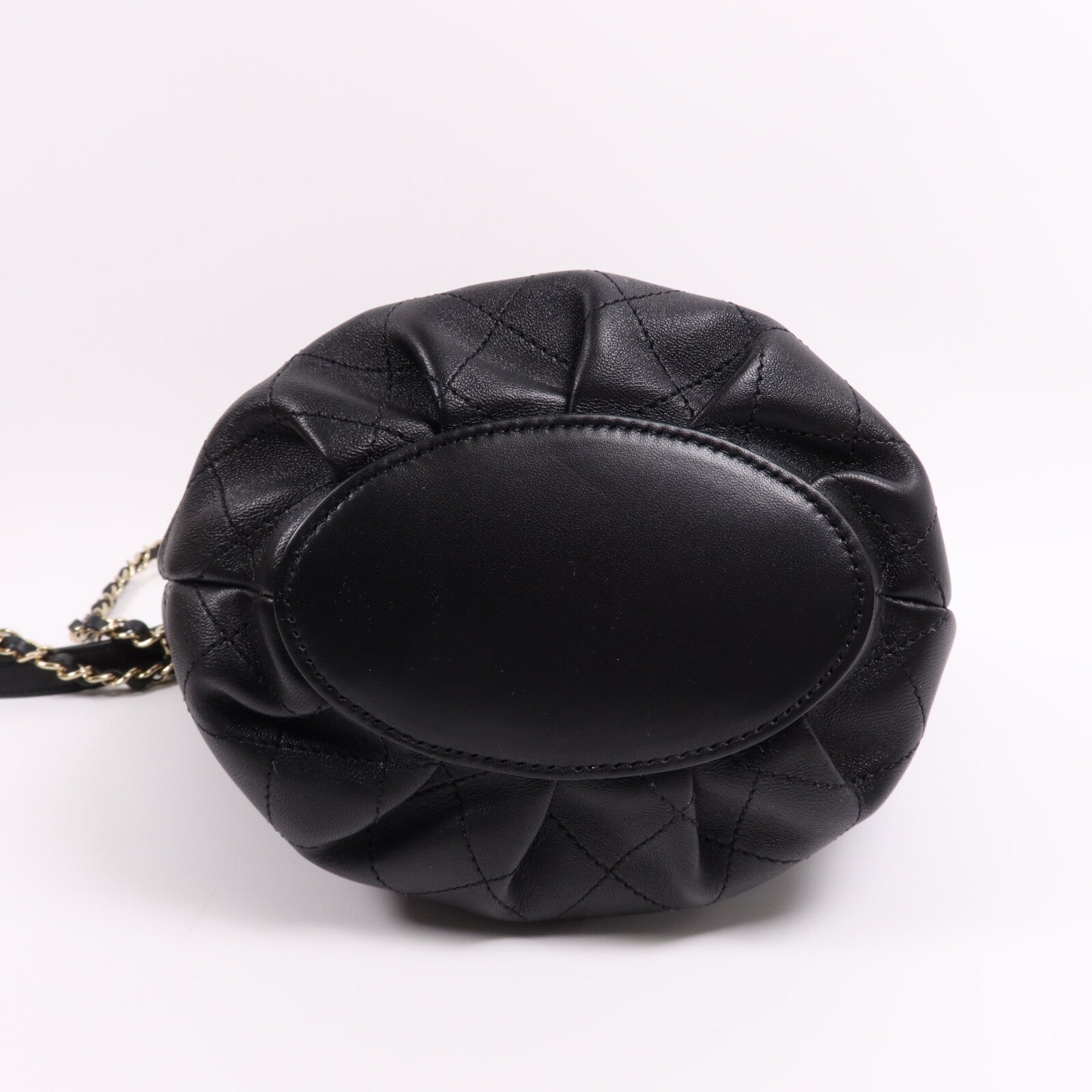 CHANEL 牛皮皮革2 Way Shoulder Bag金扣鏈帶手挽肩背兩用袋