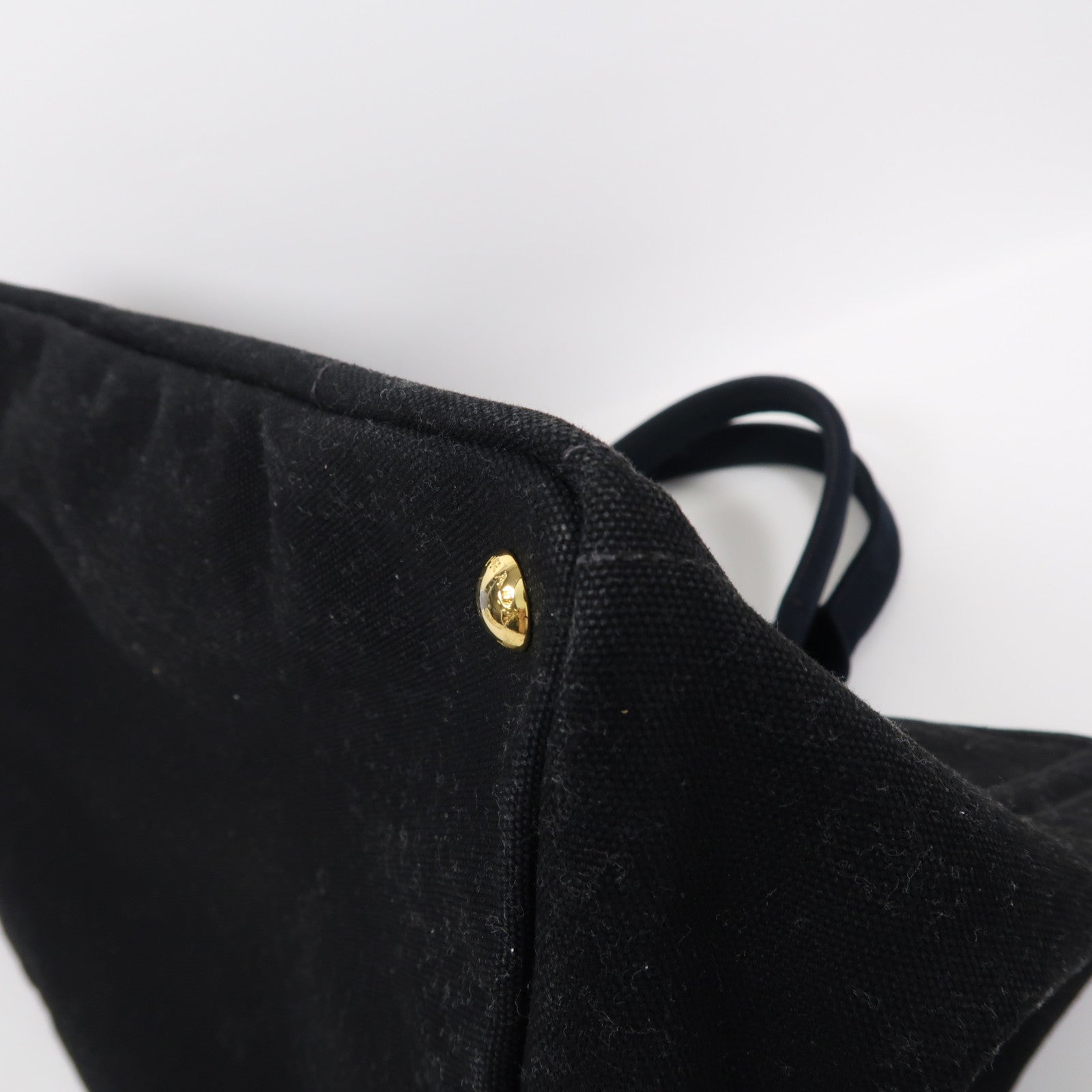 PRADA 帆布Hand Bag金扣手挽袋
