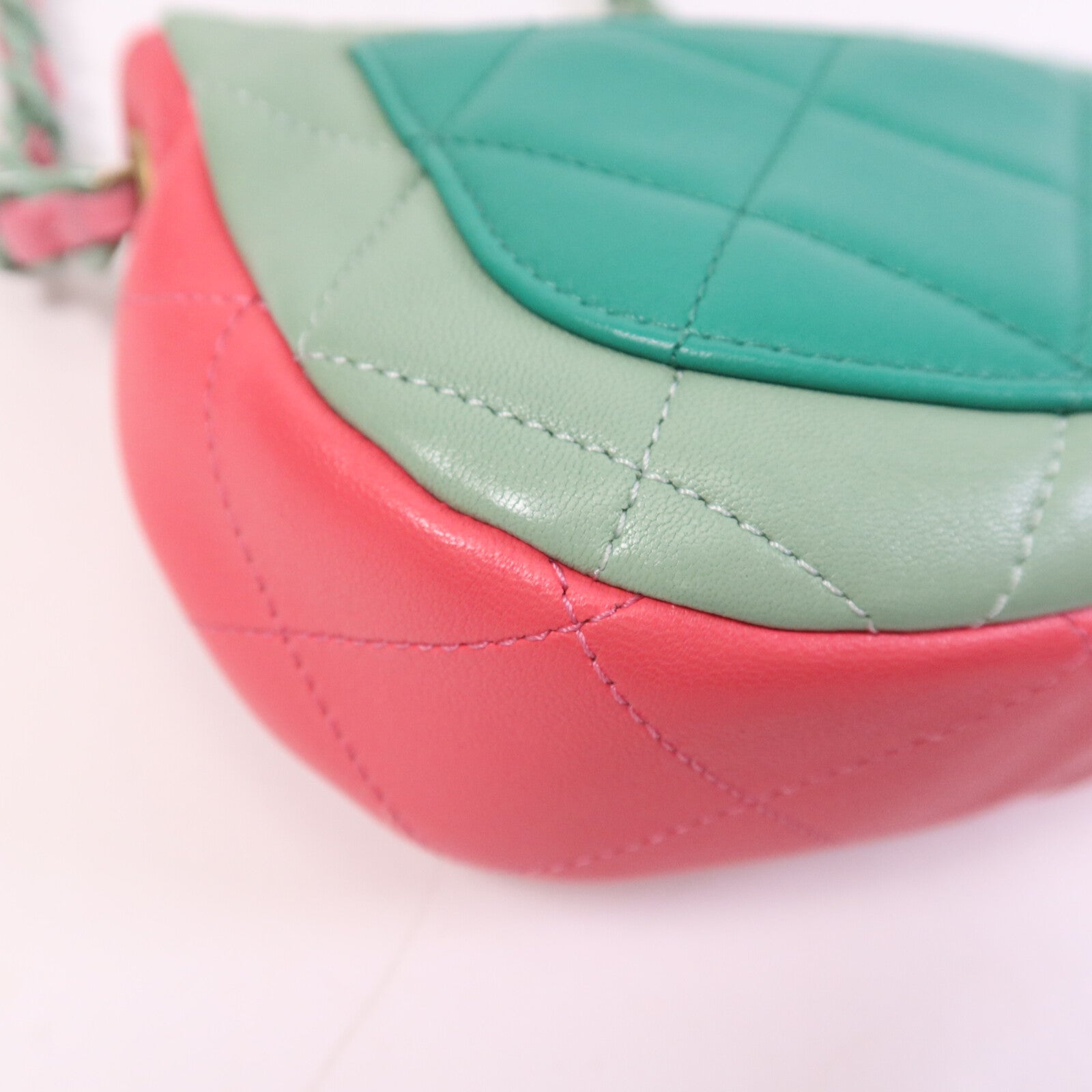 CHANEL 羊皮皮革Colourblock Mini Bag肩背袋
