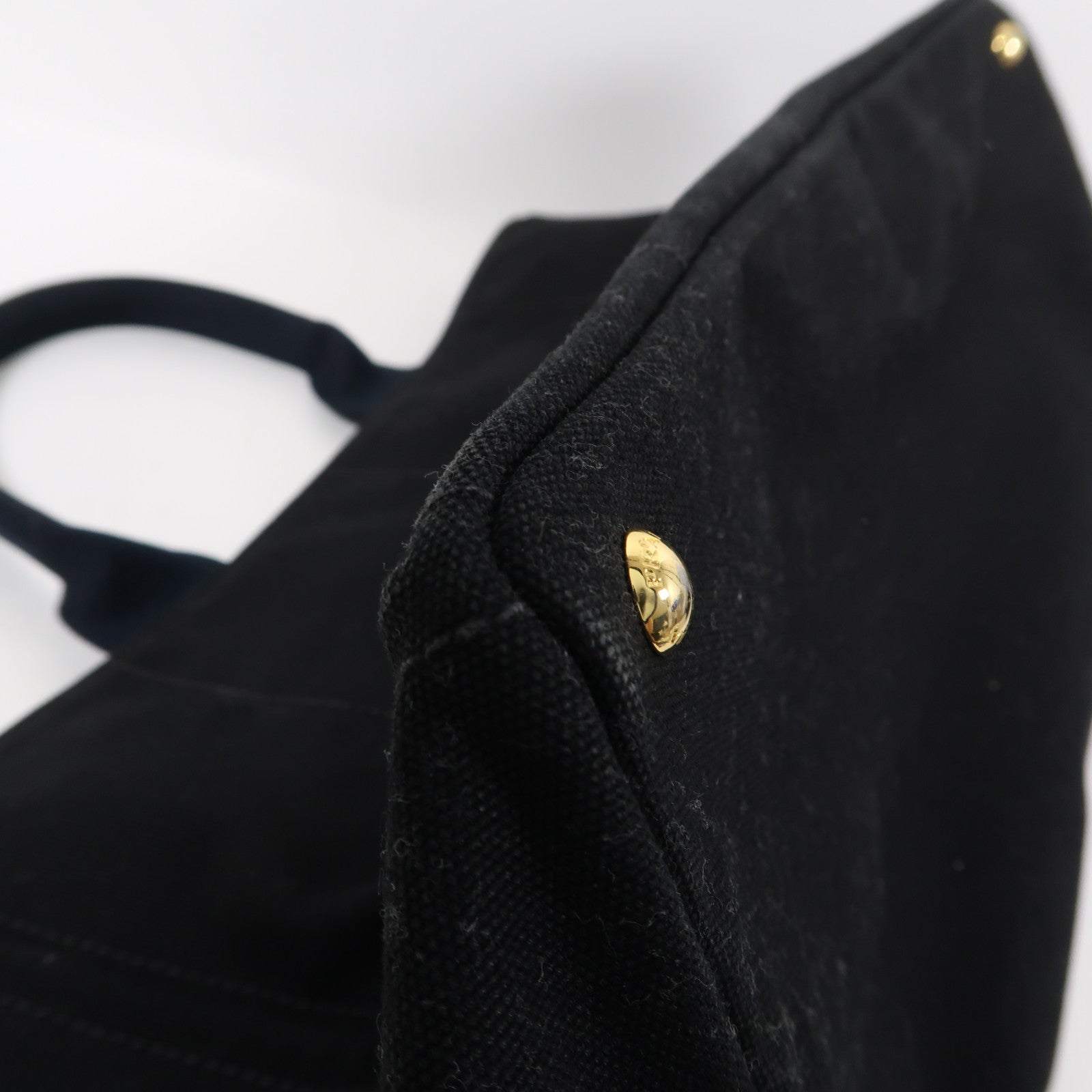 PRADA 帆布Hand Bag金扣手挽袋