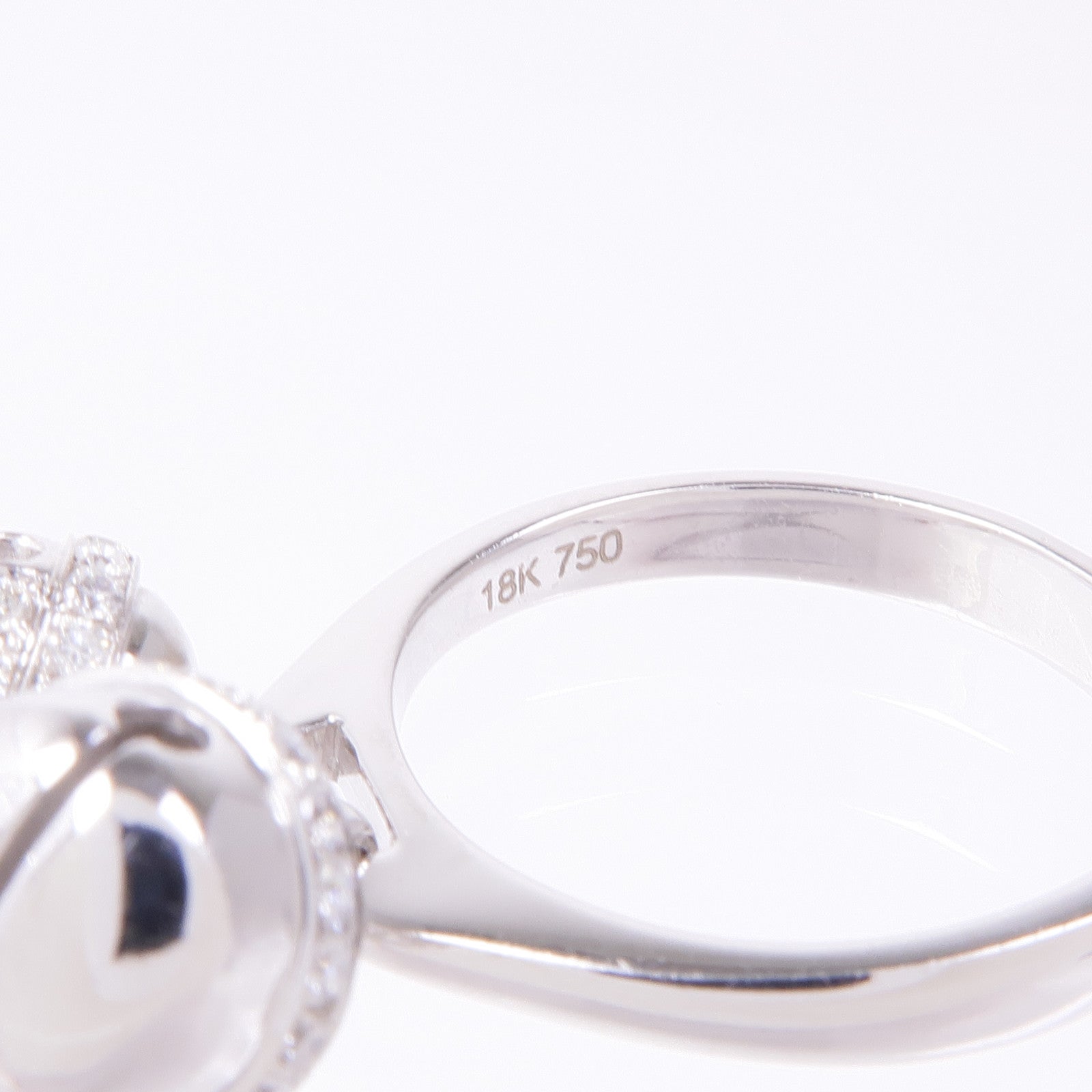 JEWELRY 18K白金Diamond Ring鑽石戒指US#6.25