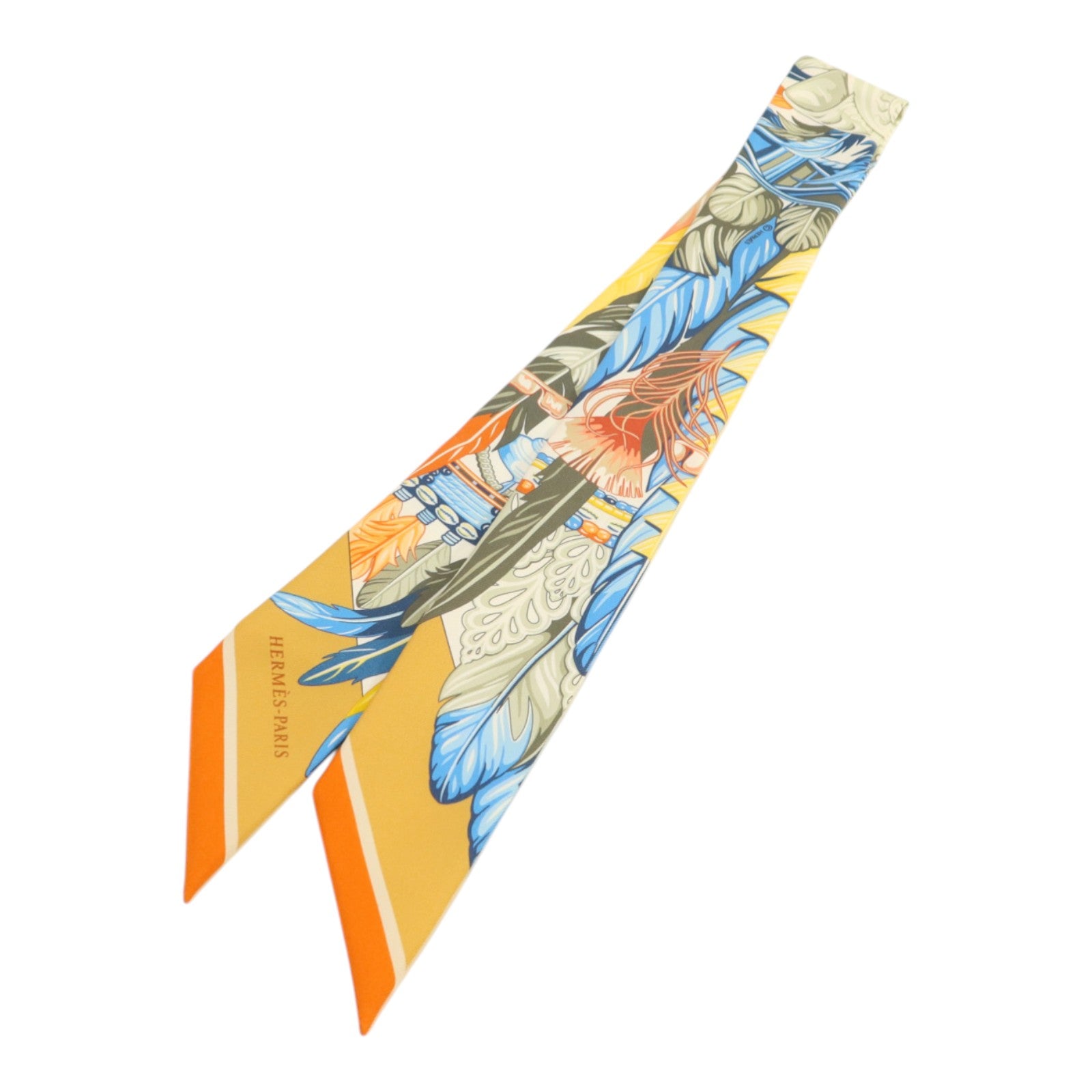 HERMES 絲質Twilly絲巾