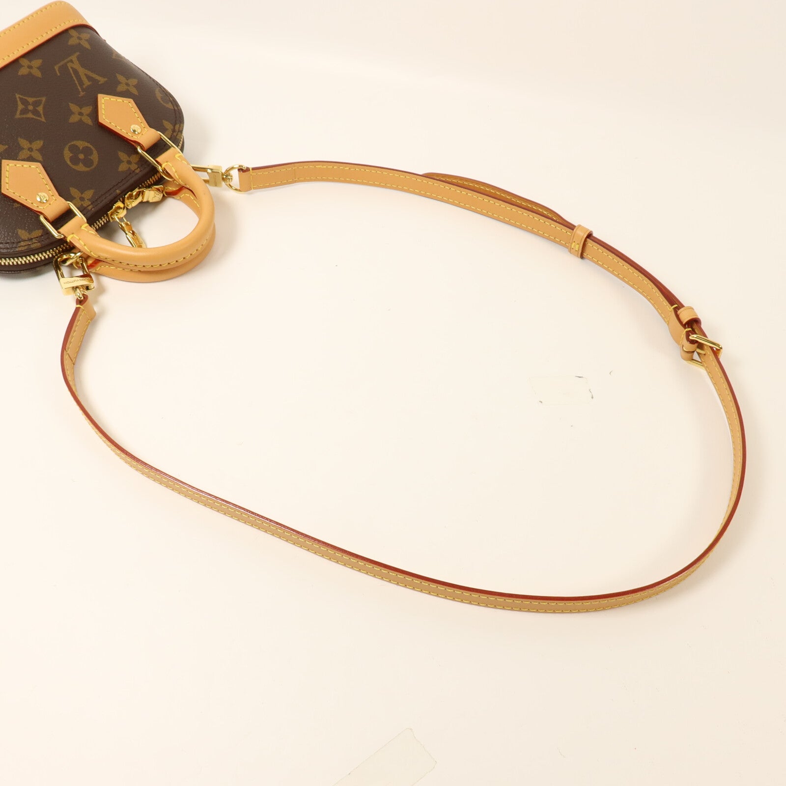 LOUIS VUITTON Monogram Nano Alma手挽肩背兩用袋