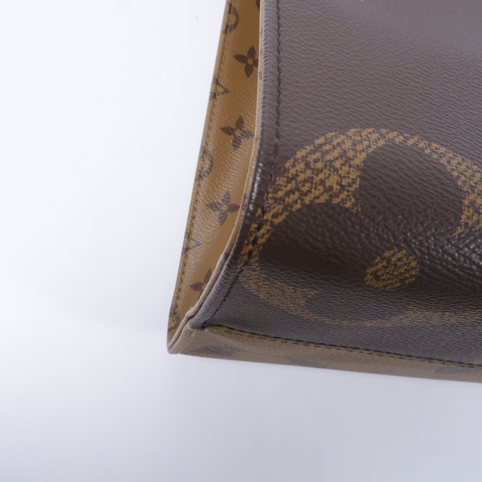LOUIS VUITTON Monogram Giant On The Go MM手挽肩背兩用袋