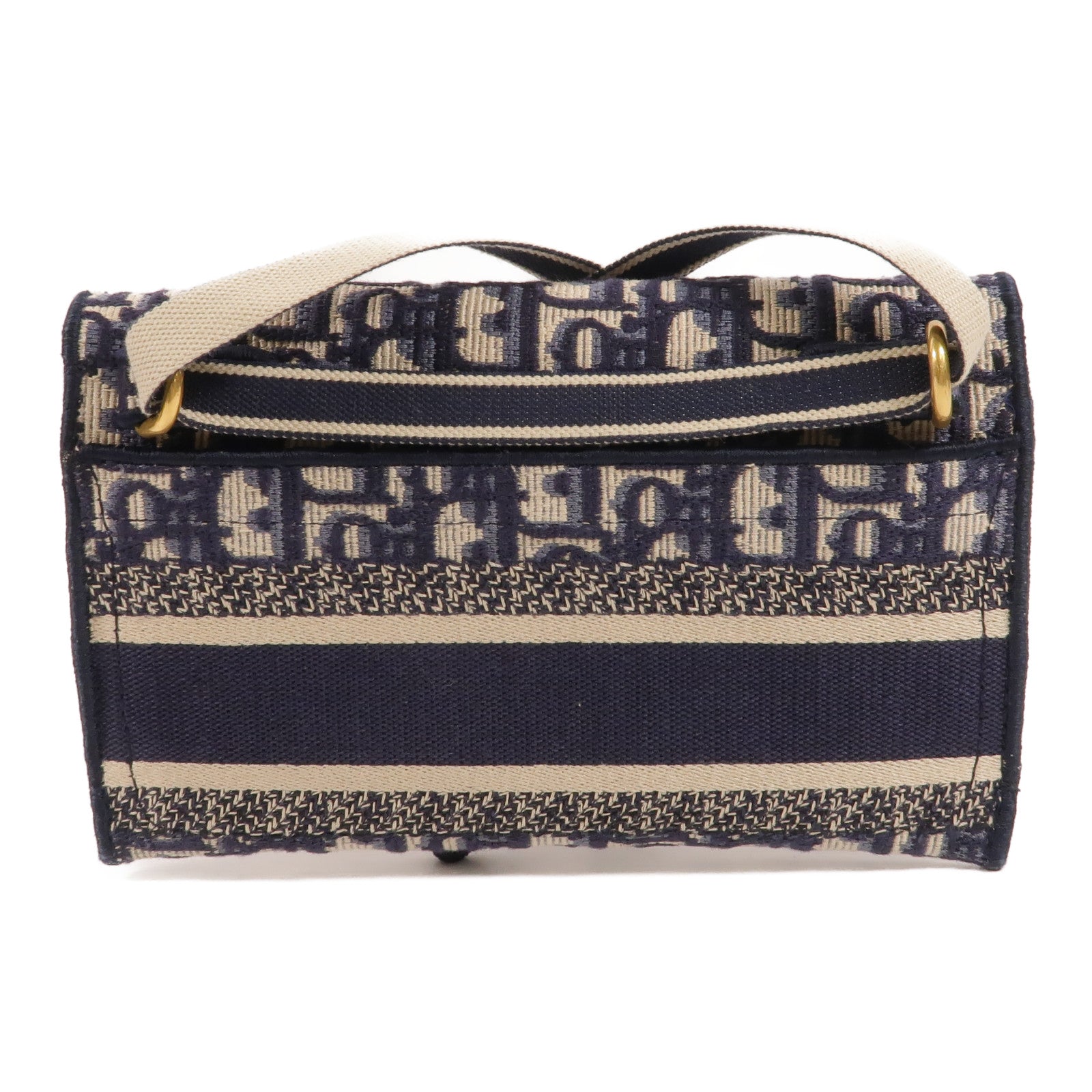 Dior 帆布Saddle Pouch腰包
