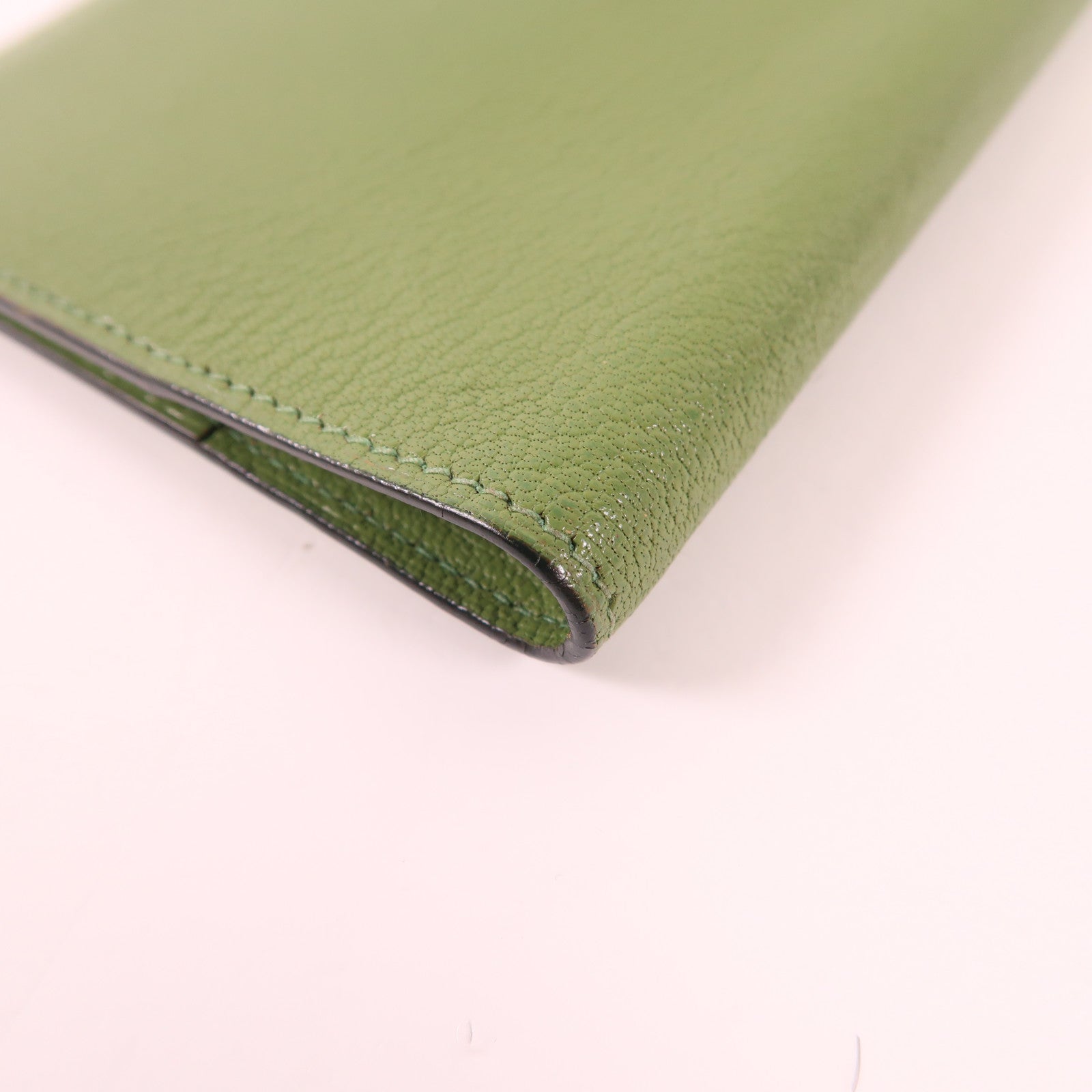 HERMES Chevre皮革Passport Case護照套