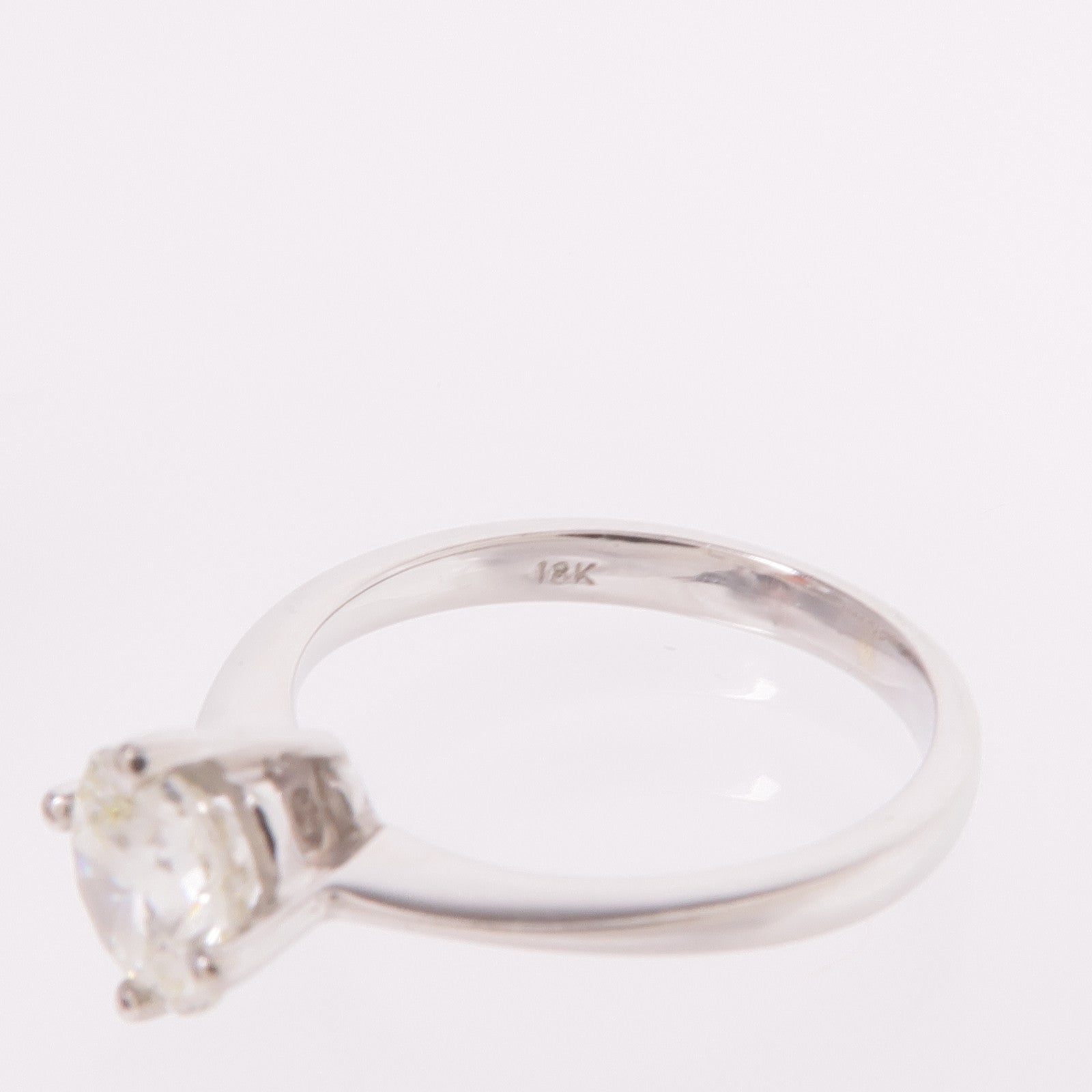 JEWELRY 【激減優惠】18K白金Diamond Ring鑽石戒指US#5.25