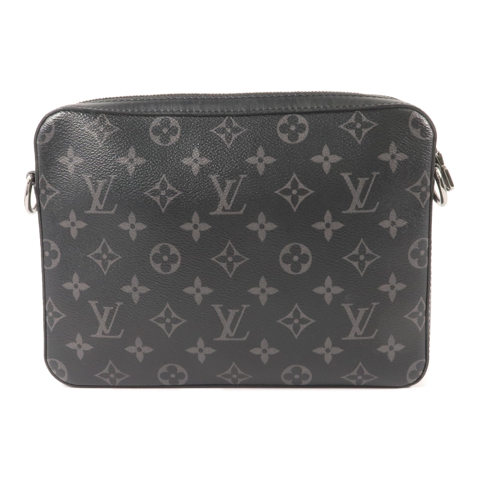 LOUIS VUITTON Monogram Eclipse Reverse Trio Messenger肩背袋