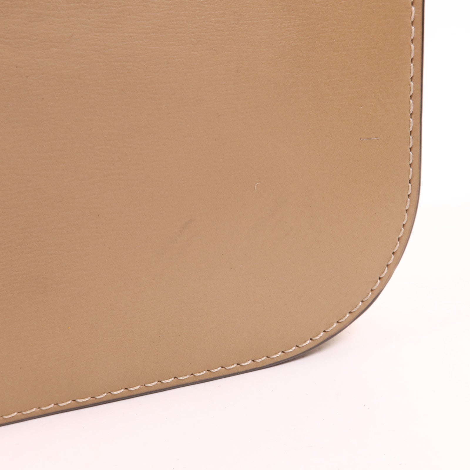 COACH 牛皮皮革Shoulder Bag銀扣肩背袋