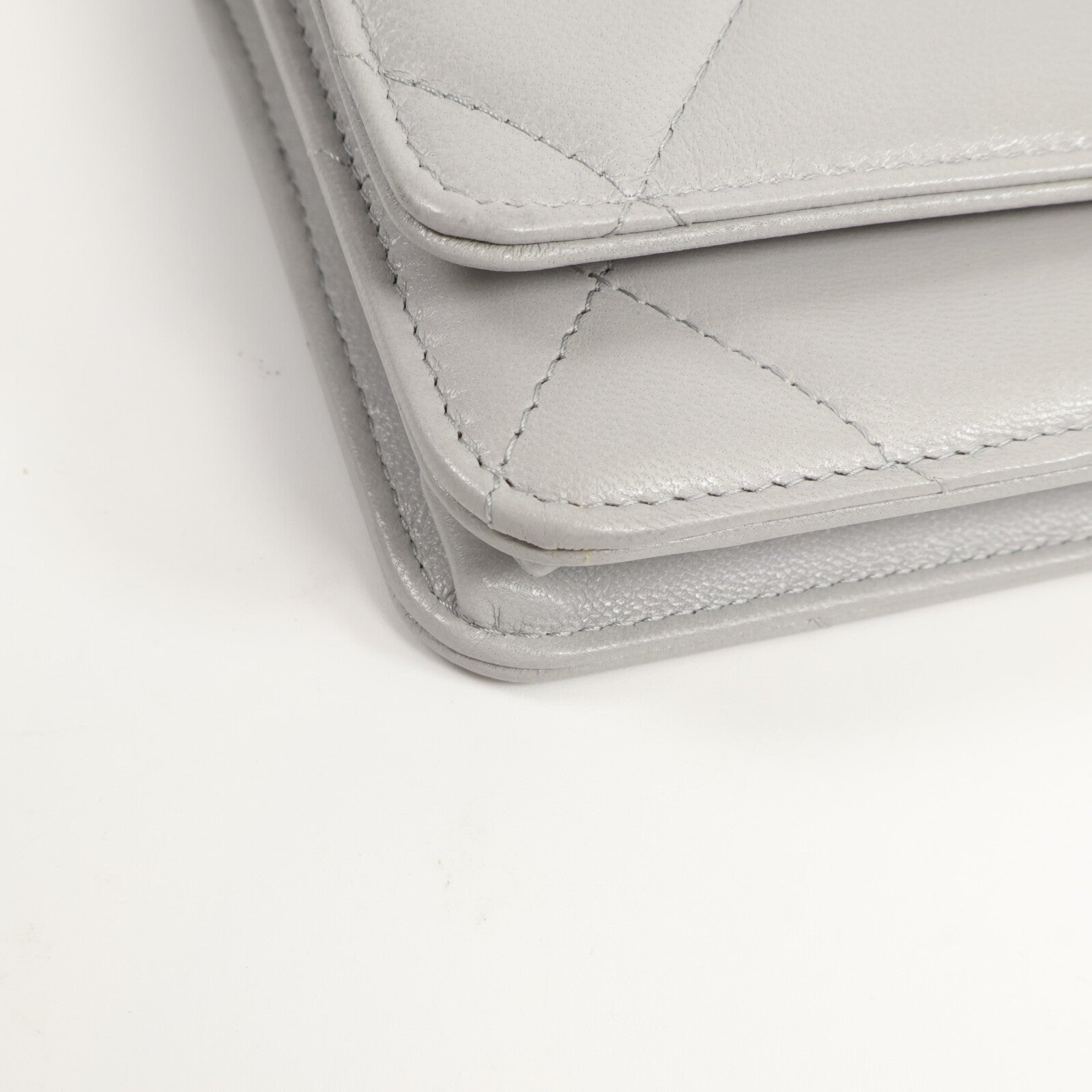 CHANEL 羊皮皮革WOC Wallet On Chain鏈帶肩背袋