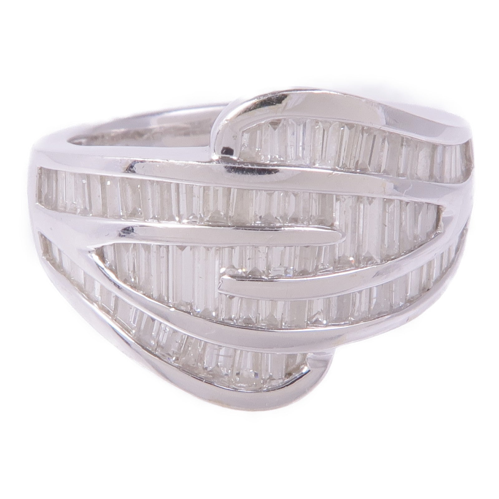 JEWELRY 【激減優惠】18K白金Diamond Ring鑽石戒指US#6.25