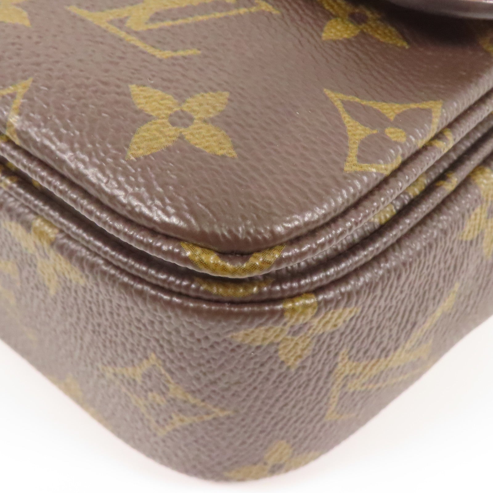 LOUIS VUITTON Monogram Marceau金扣鏈帶肩背袋