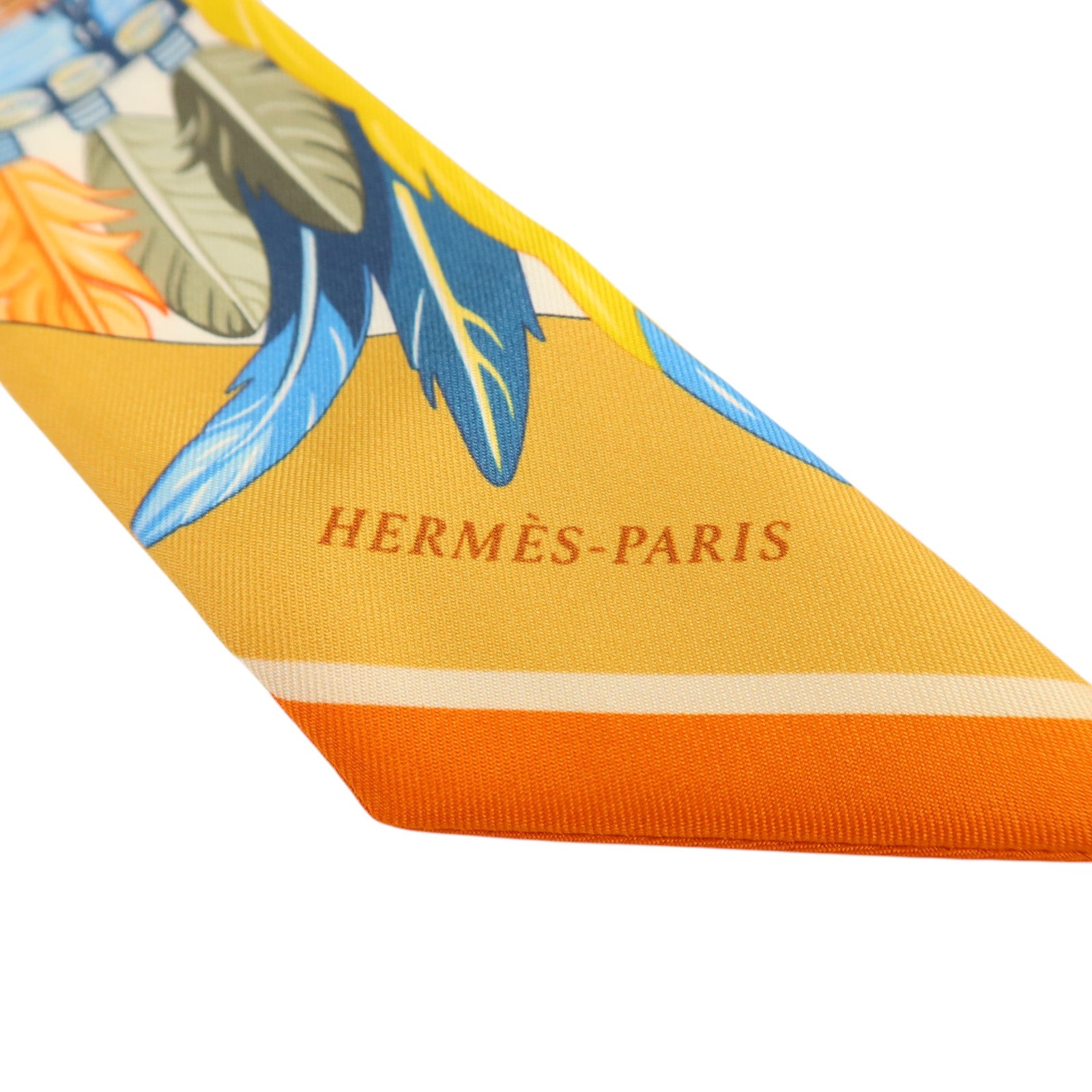HERMES 絲質Twilly絲巾