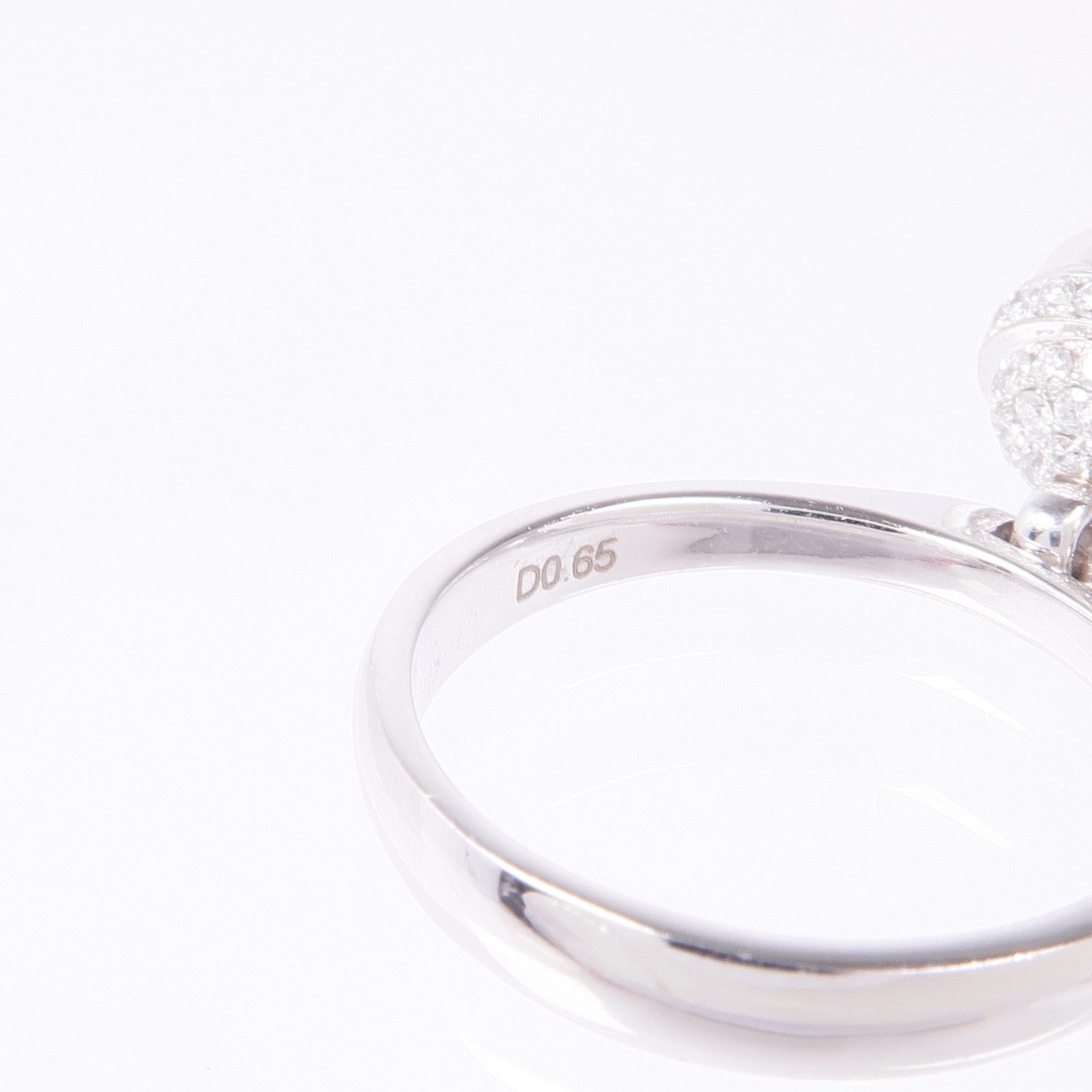 JEWELRY 18K白金Diamond Ring鑽石戒指US#6.25