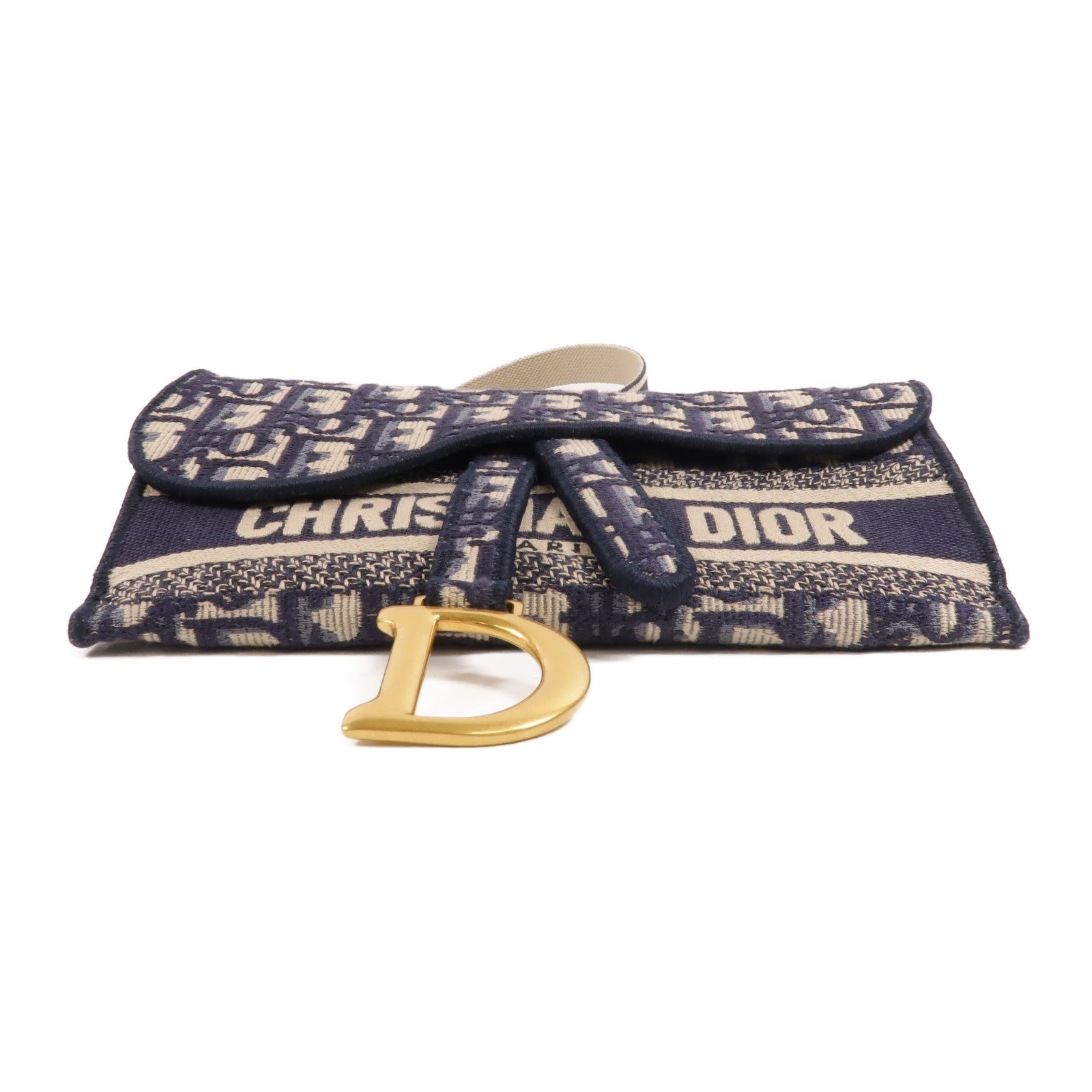 Dior 帆布Saddle Pouch腰包