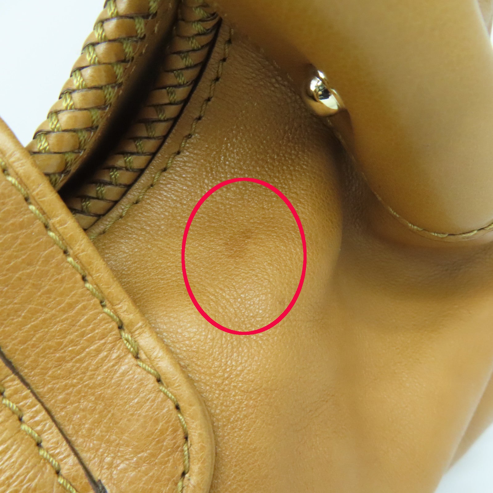 GUCCI 牛皮皮革Shoulder Tote金扣肩背袋啡色