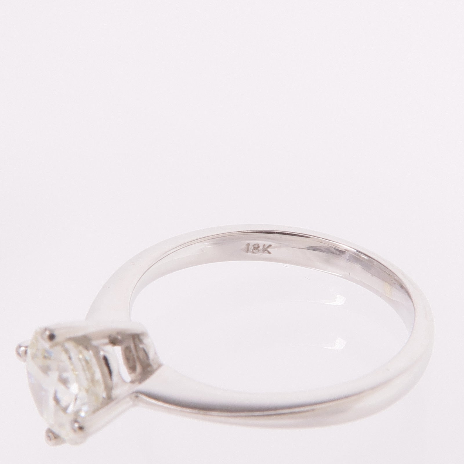 JEWELRY 【激減優惠】18K白金Diamond Ring鑽石戒指US#5.25