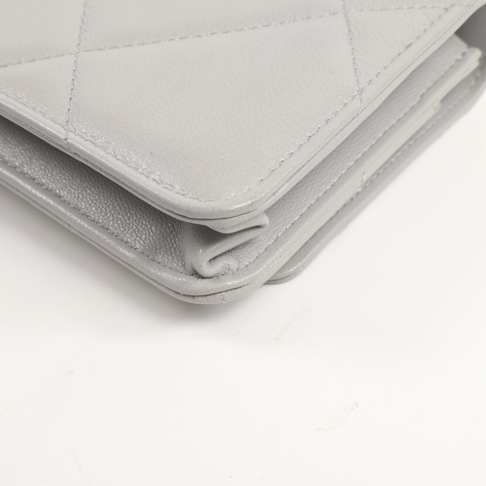 CHANEL 羊皮皮革WOC Wallet On Chain鏈帶肩背袋