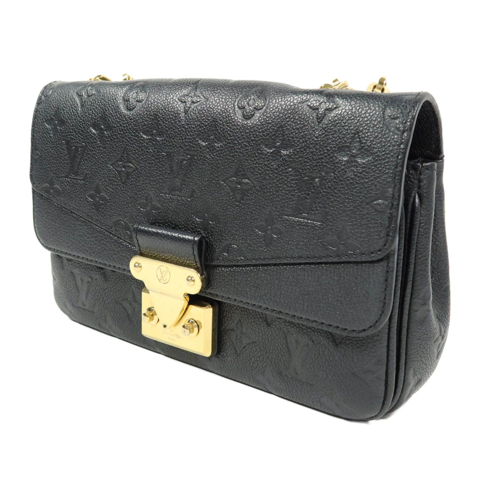 LOUIS VUITTON Monogram Empreinte Marceau鏈帶肩背袋