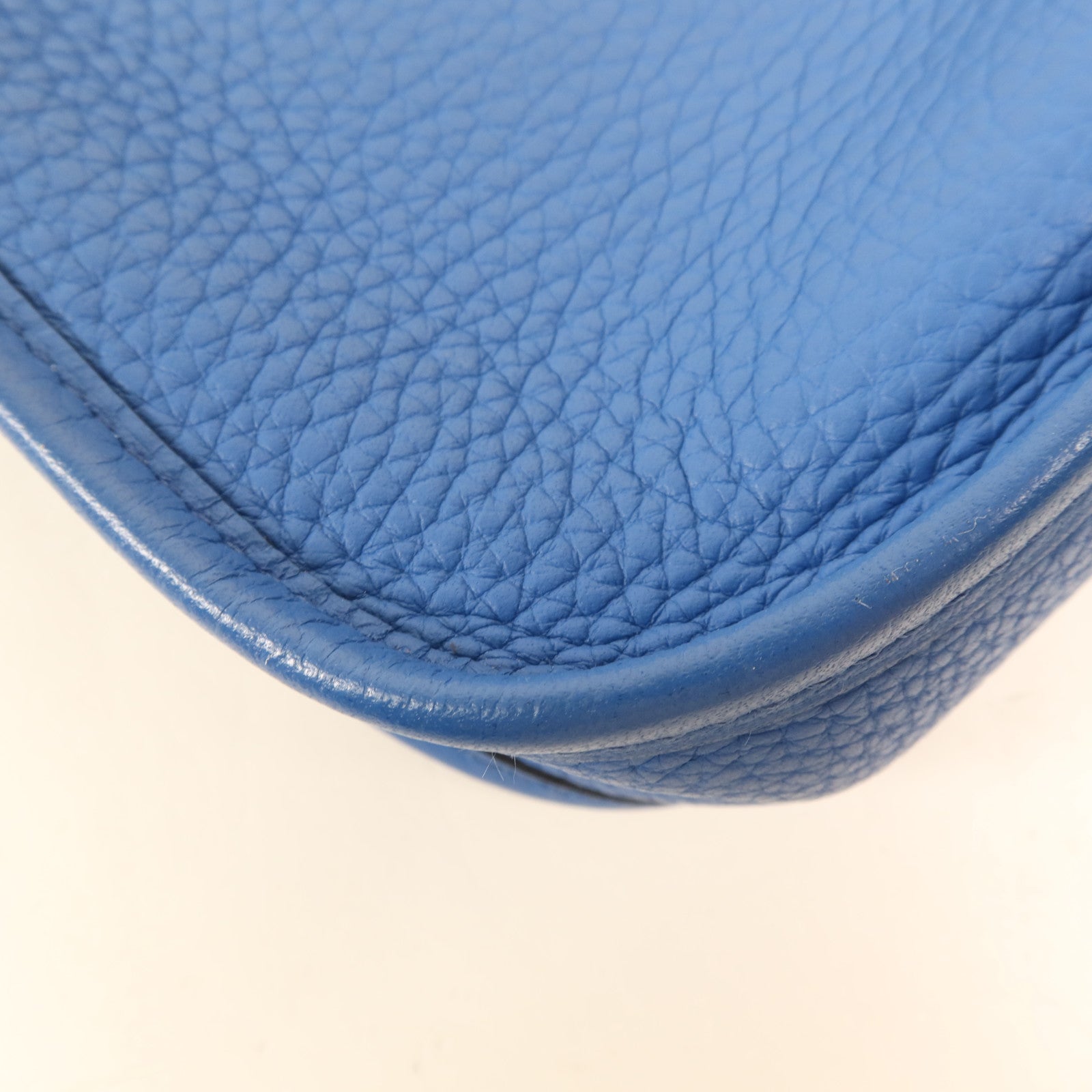 HERMES Clemence皮革Evelyne TPM銀扣肩背袋Mykonos