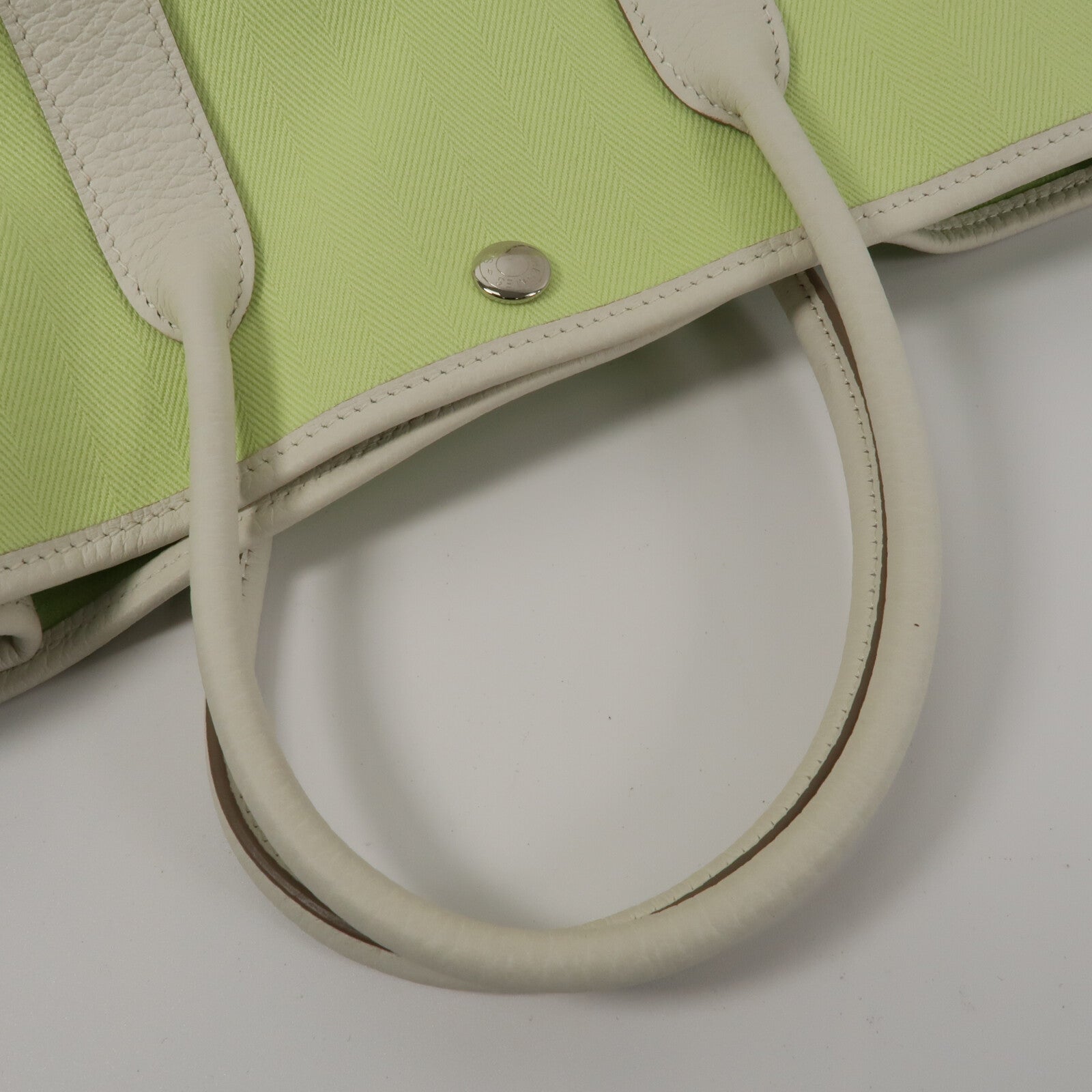 HERMES 帆布Garden Party TPM手挽袋
