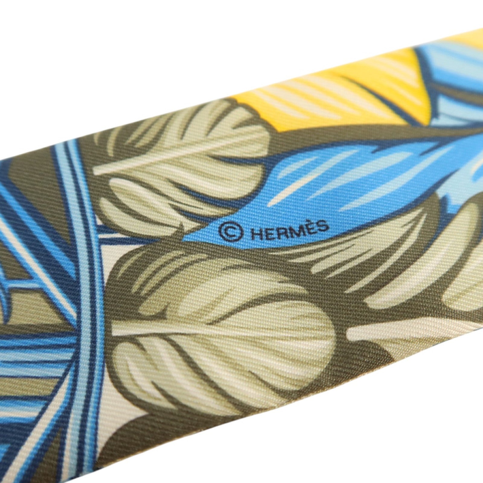 HERMES 絲質Twilly絲巾