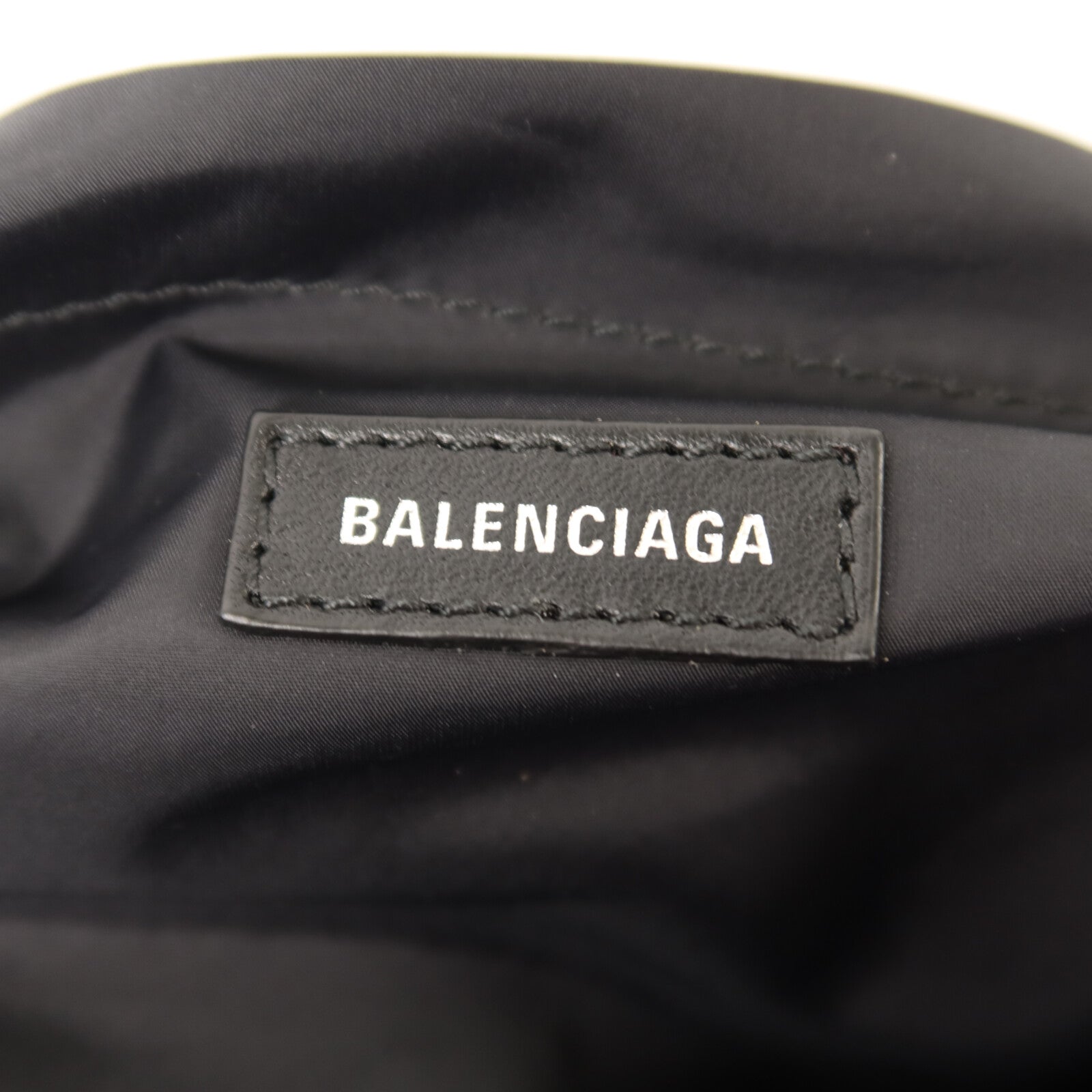 BALENCIAGA 【激減優惠】尼龍Monaco Chain Bag銀扣鏈帶肩背袋