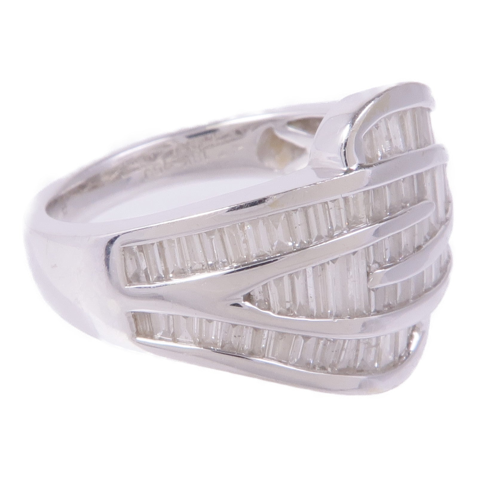 JEWELRY 【激減優惠】18K白金Diamond Ring鑽石戒指US#6.25
