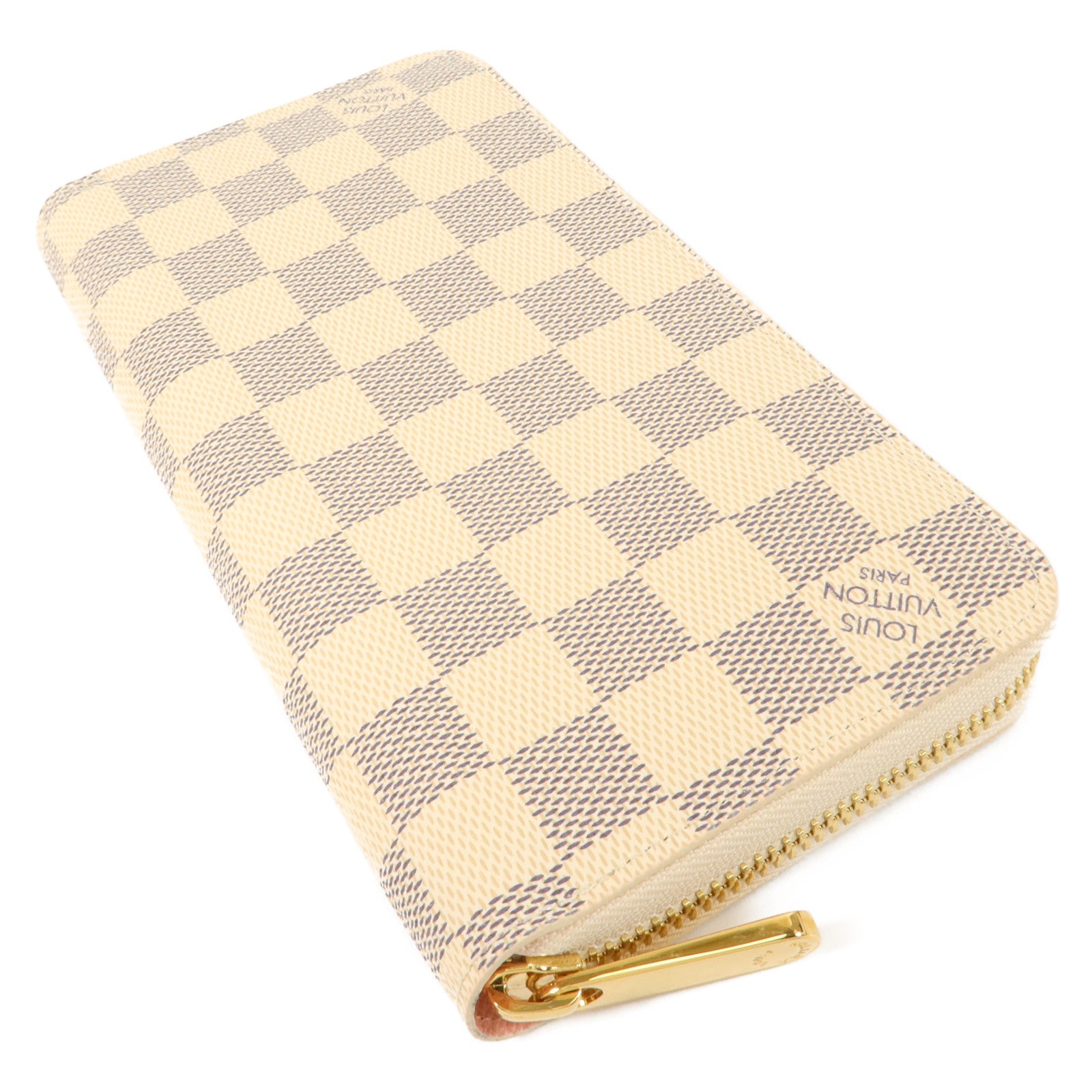 LOUIS VUITTON Damier Azur Playful Birds Zippy Wallet長錢包