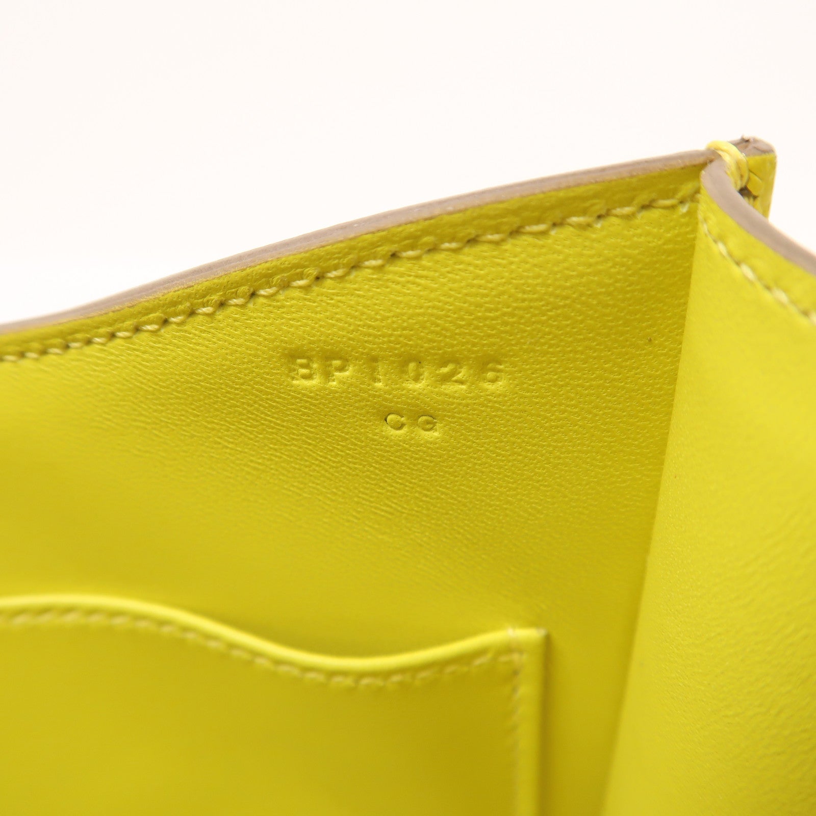 HERMES Epsom皮革Constance 24銀扣肩背袋