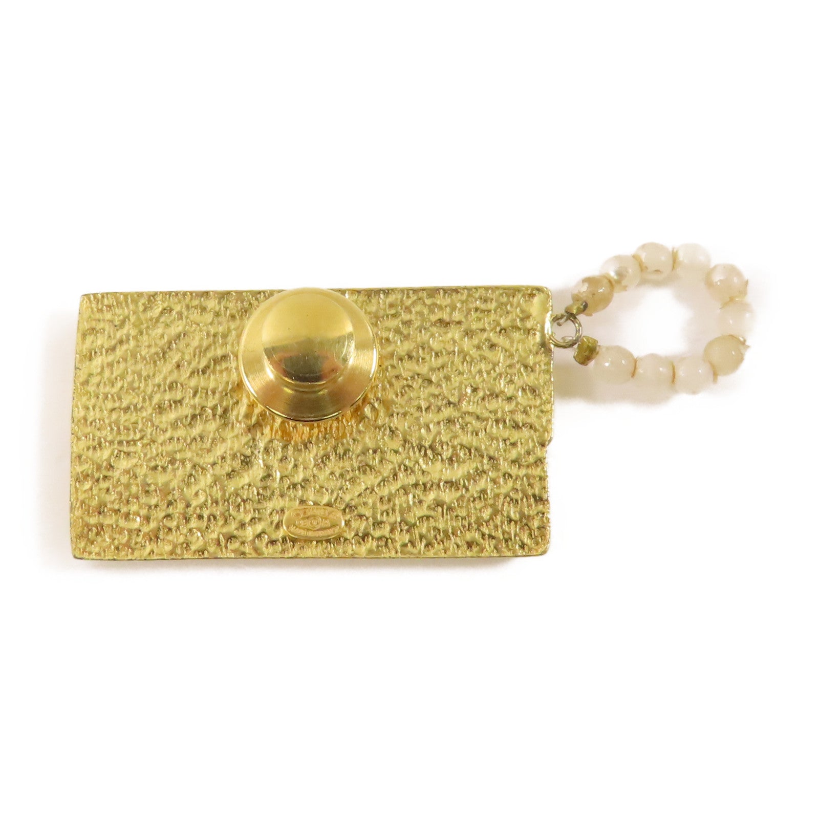 CHANEL 金屬/PVC Brooch Pin胸針