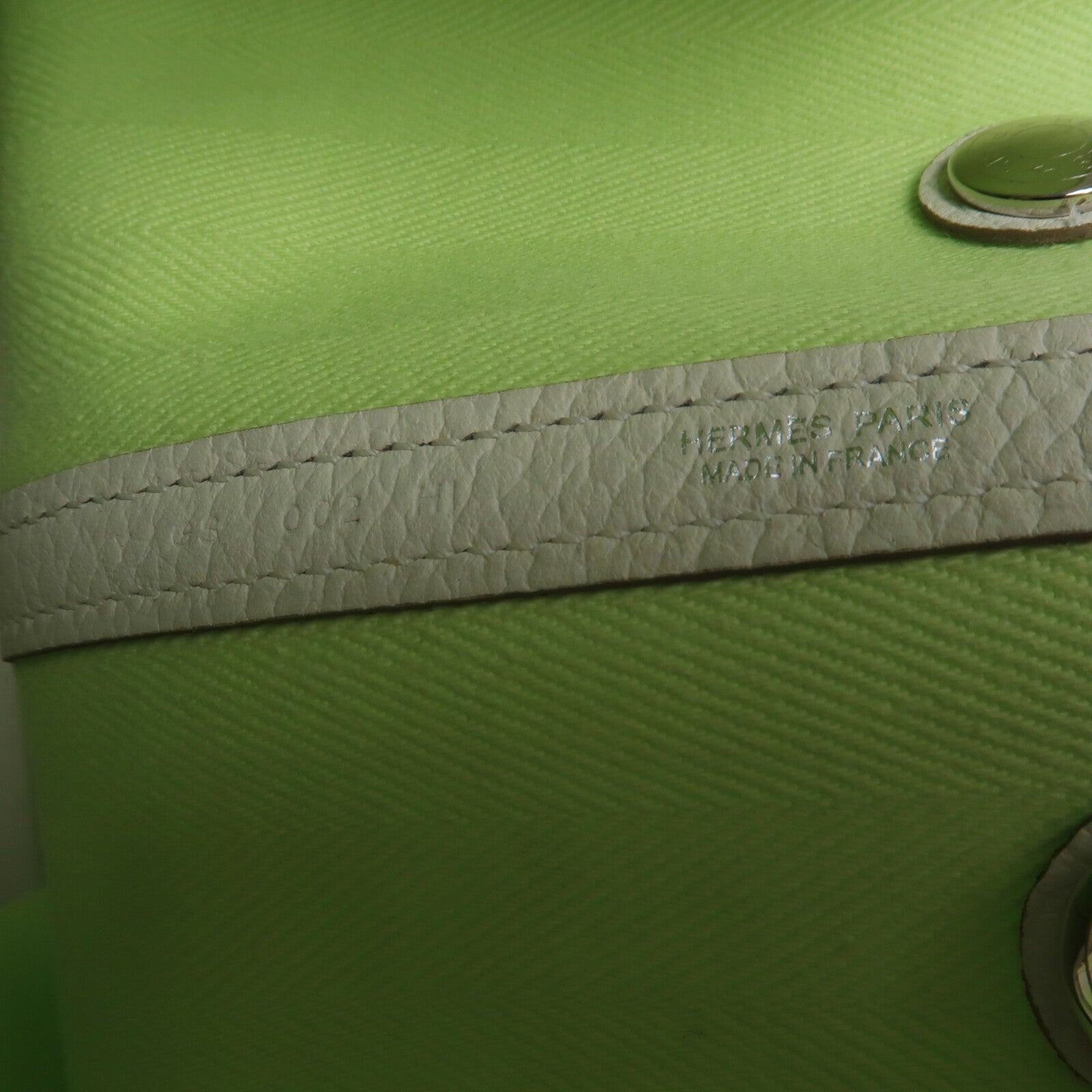 HERMES 帆布Garden Party TPM手挽袋