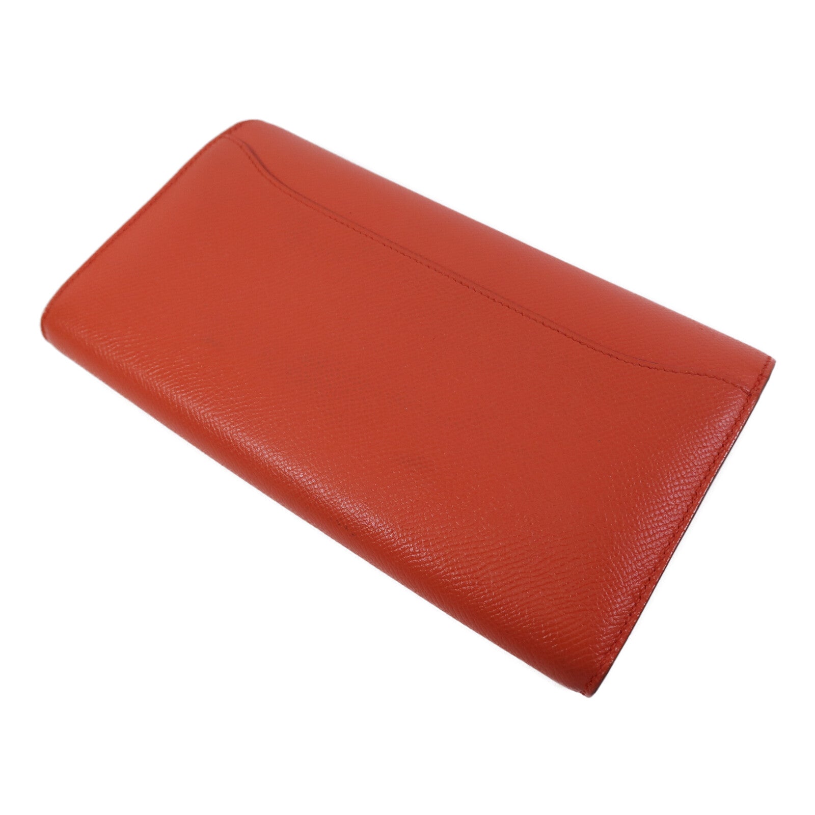 HERMES Epsom皮革Constance Wallet金扣長錢包Rouge Pivoine