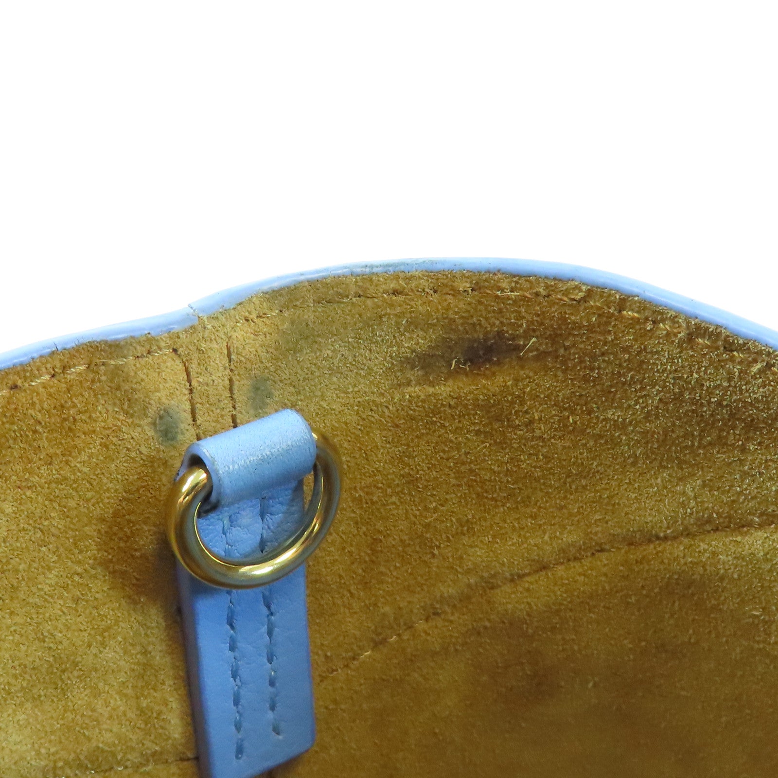 LOEWE 牛皮皮革Hammock Nugget金扣手挽肩背兩用袋