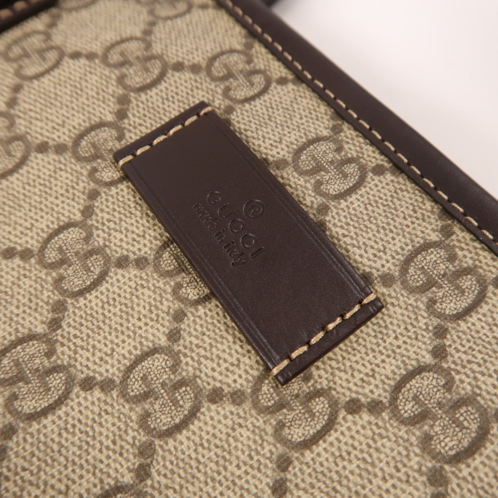 GUCCI 塗層帆布Tote Bag肩背袋