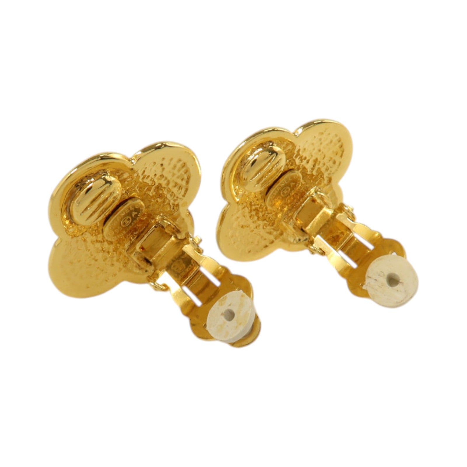 CHANEL 金屬Vintage Clip-On Earrings金扣耳環