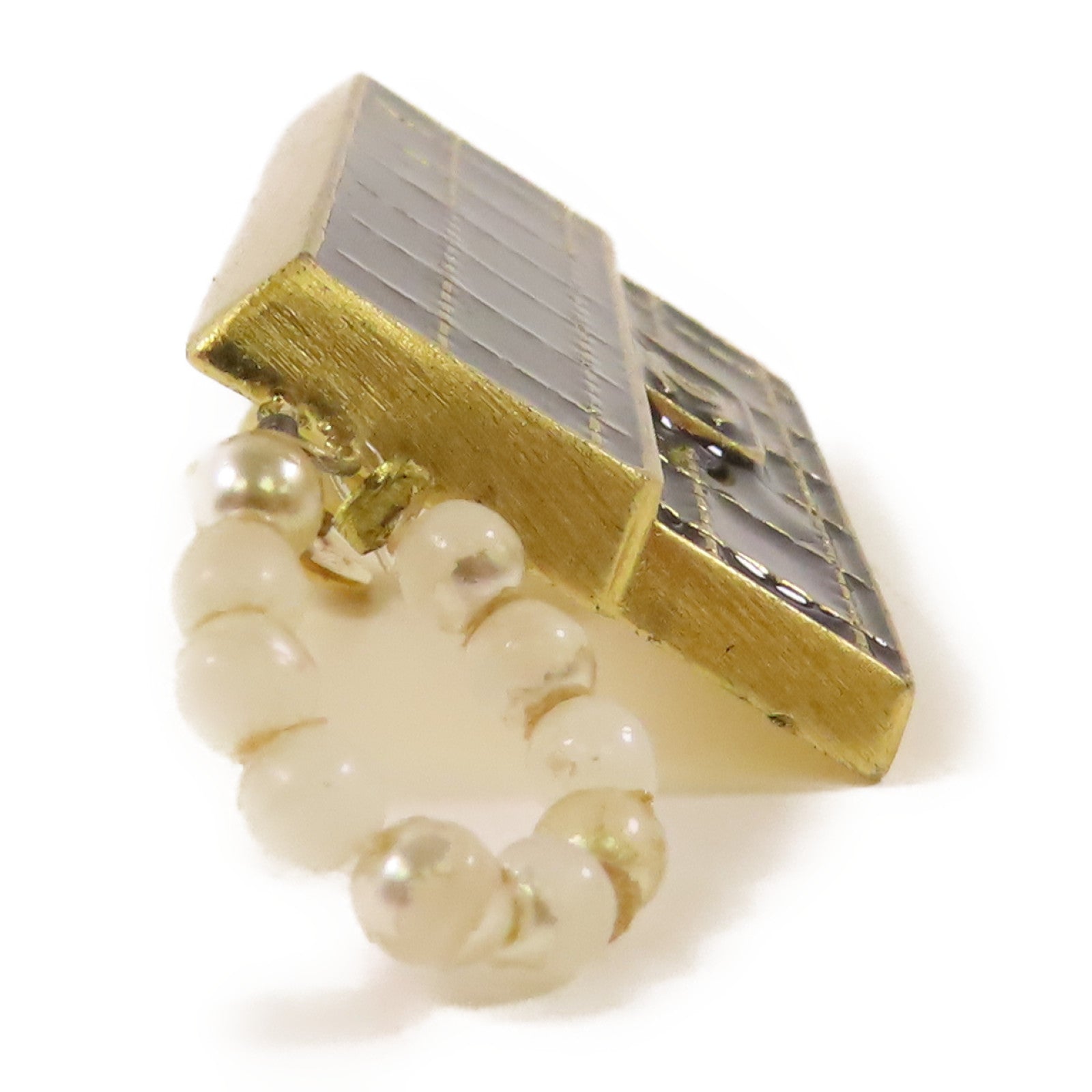 CHANEL 金屬/PVC Brooch Pin胸針
