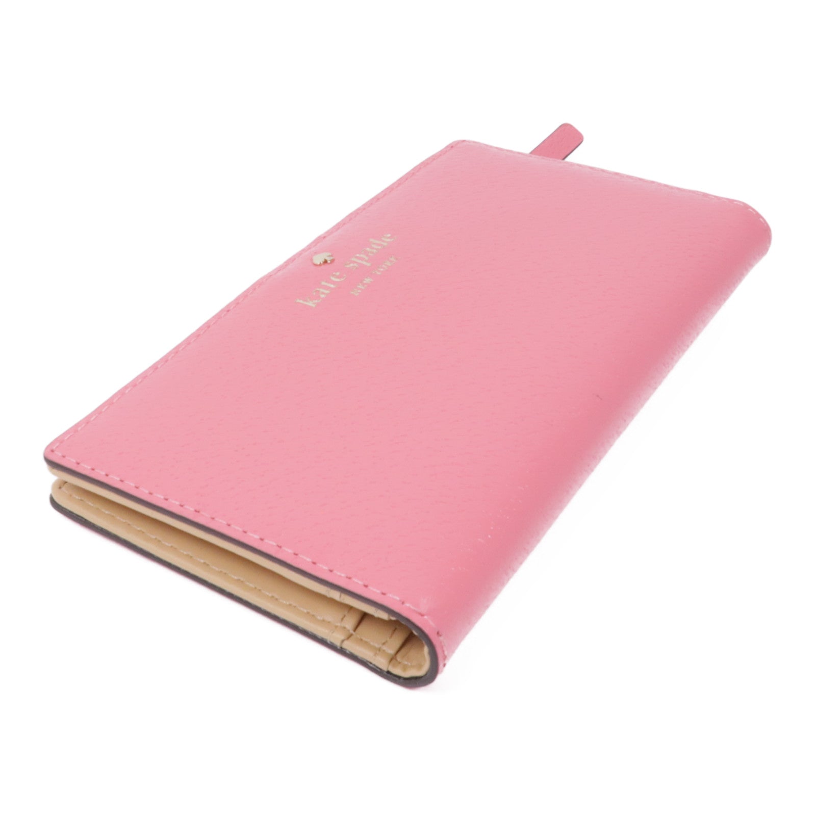 Kate Spade 牛皮皮革Long Wallet金扣長錢包