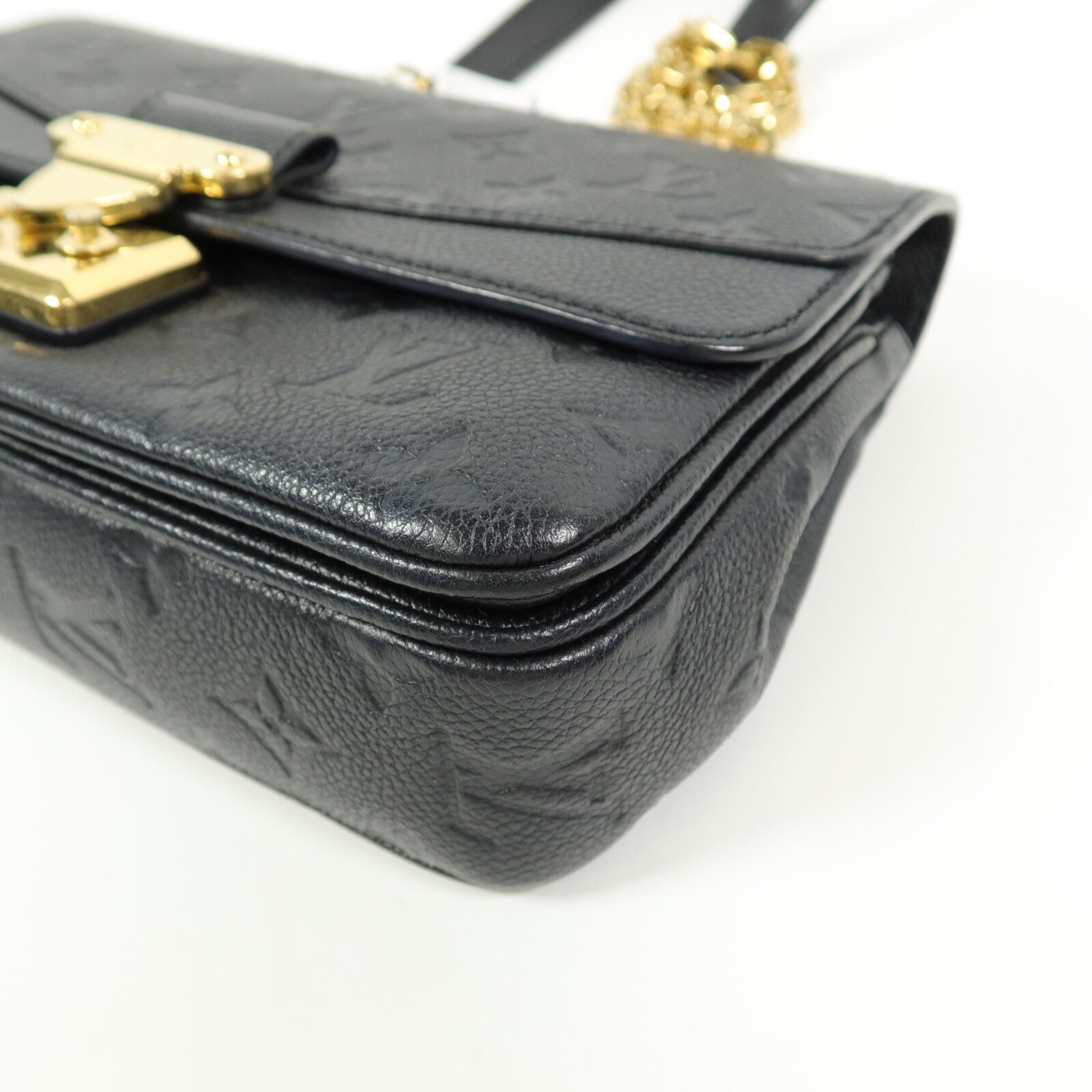 LOUIS VUITTON Monogram Empreinte Marceau鏈帶肩背袋