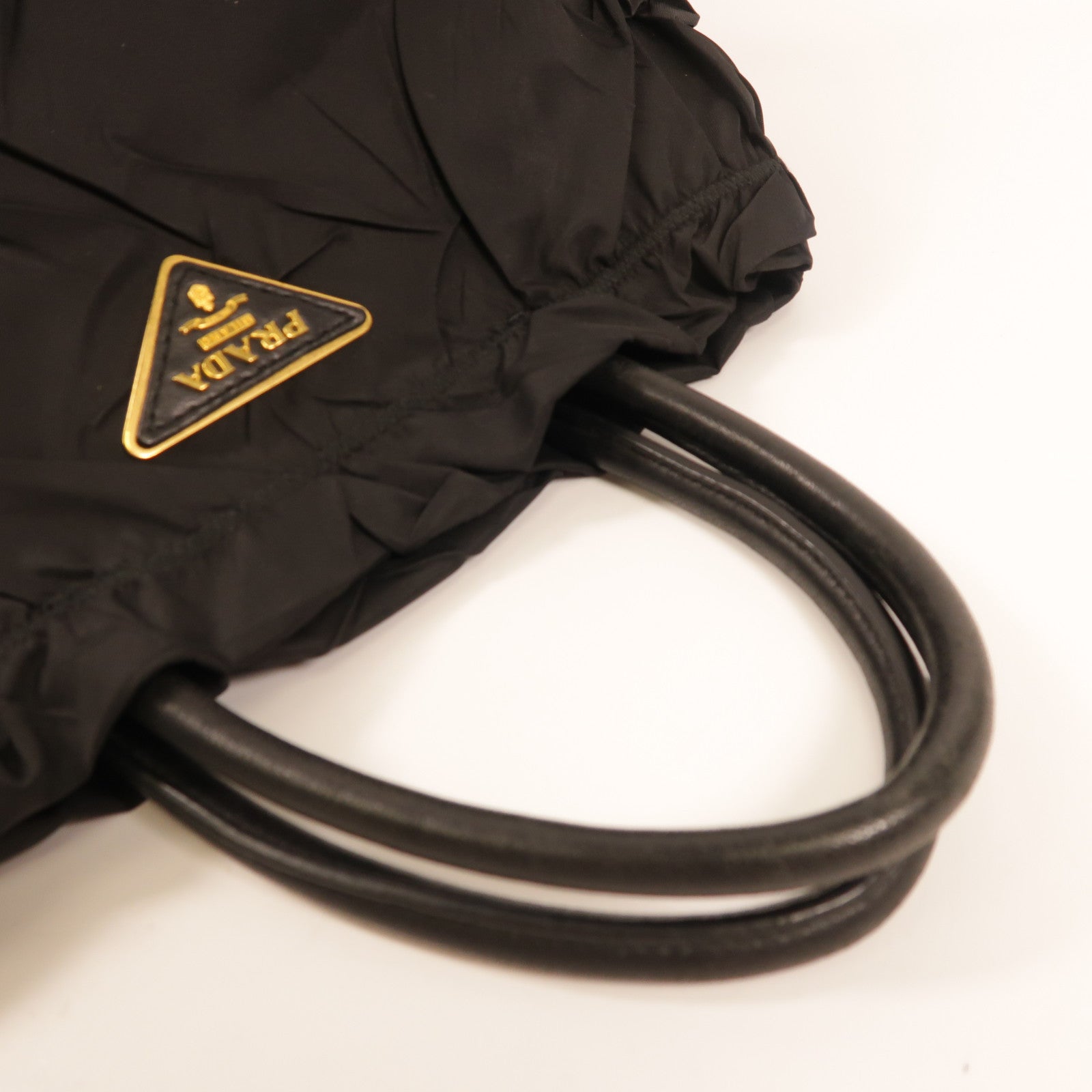PRADA 尼龍Hand Bag金扣手挽袋