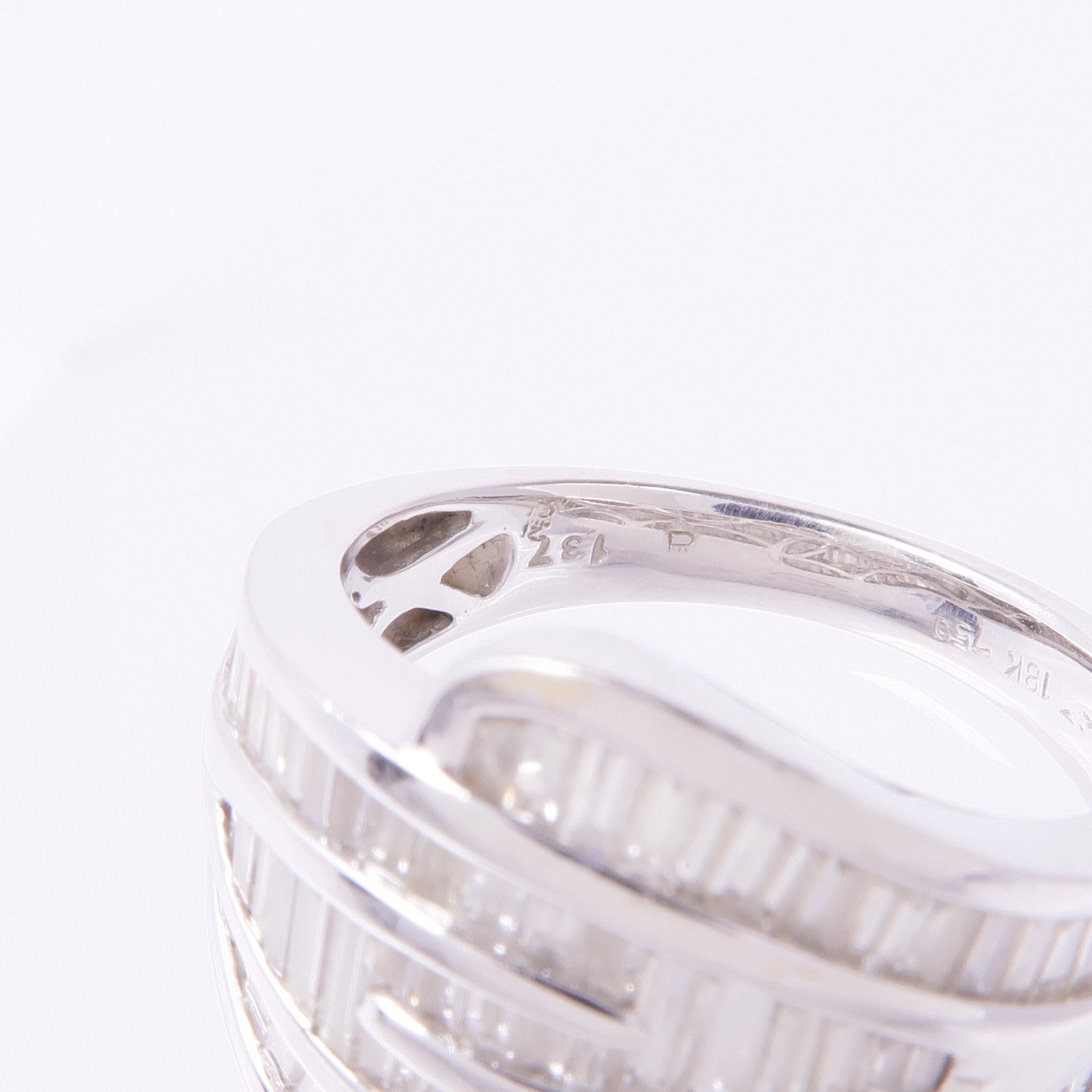 JEWELRY 【激減優惠】18K白金Diamond Ring鑽石戒指US#6.25