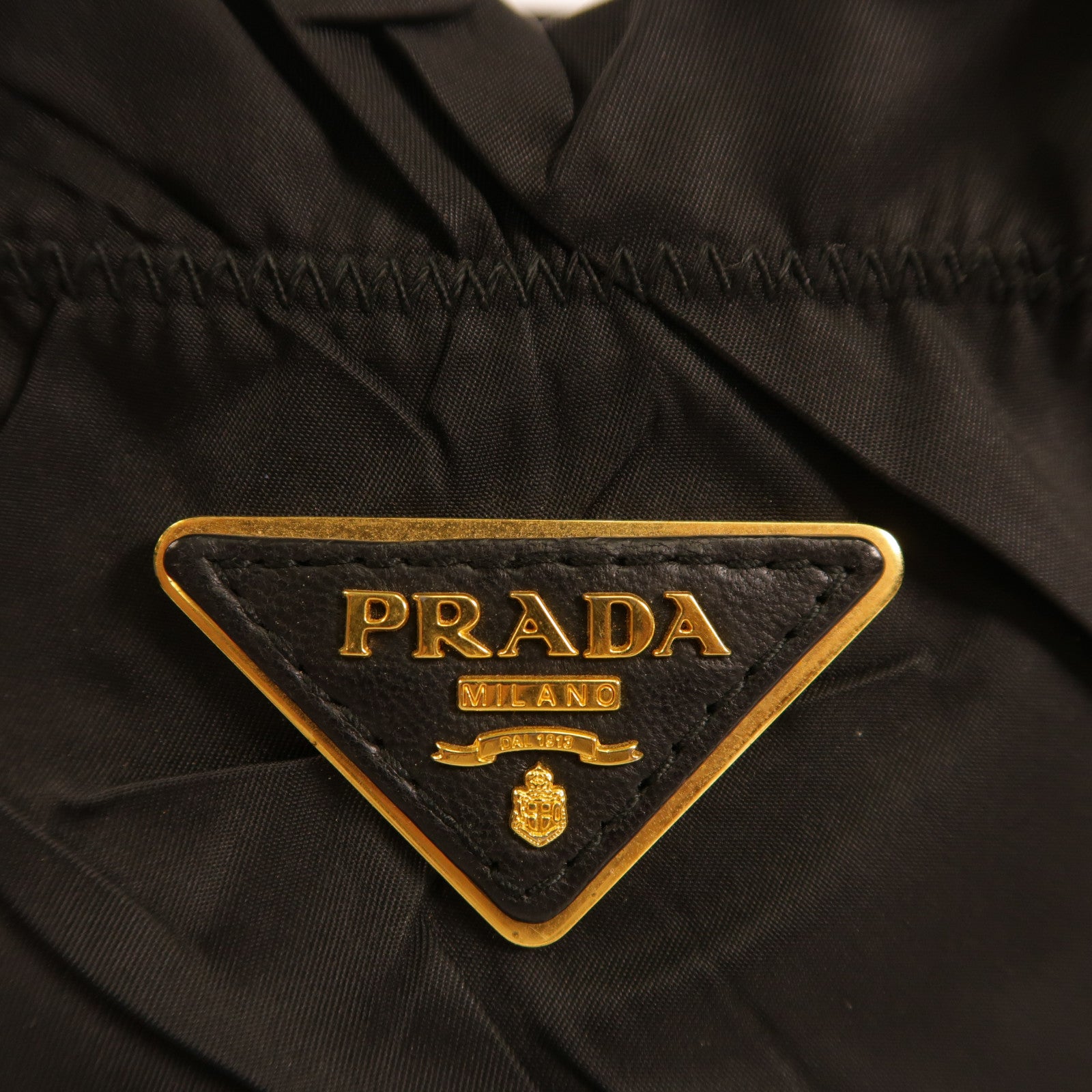 PRADA 尼龍Hand Bag金扣手挽袋