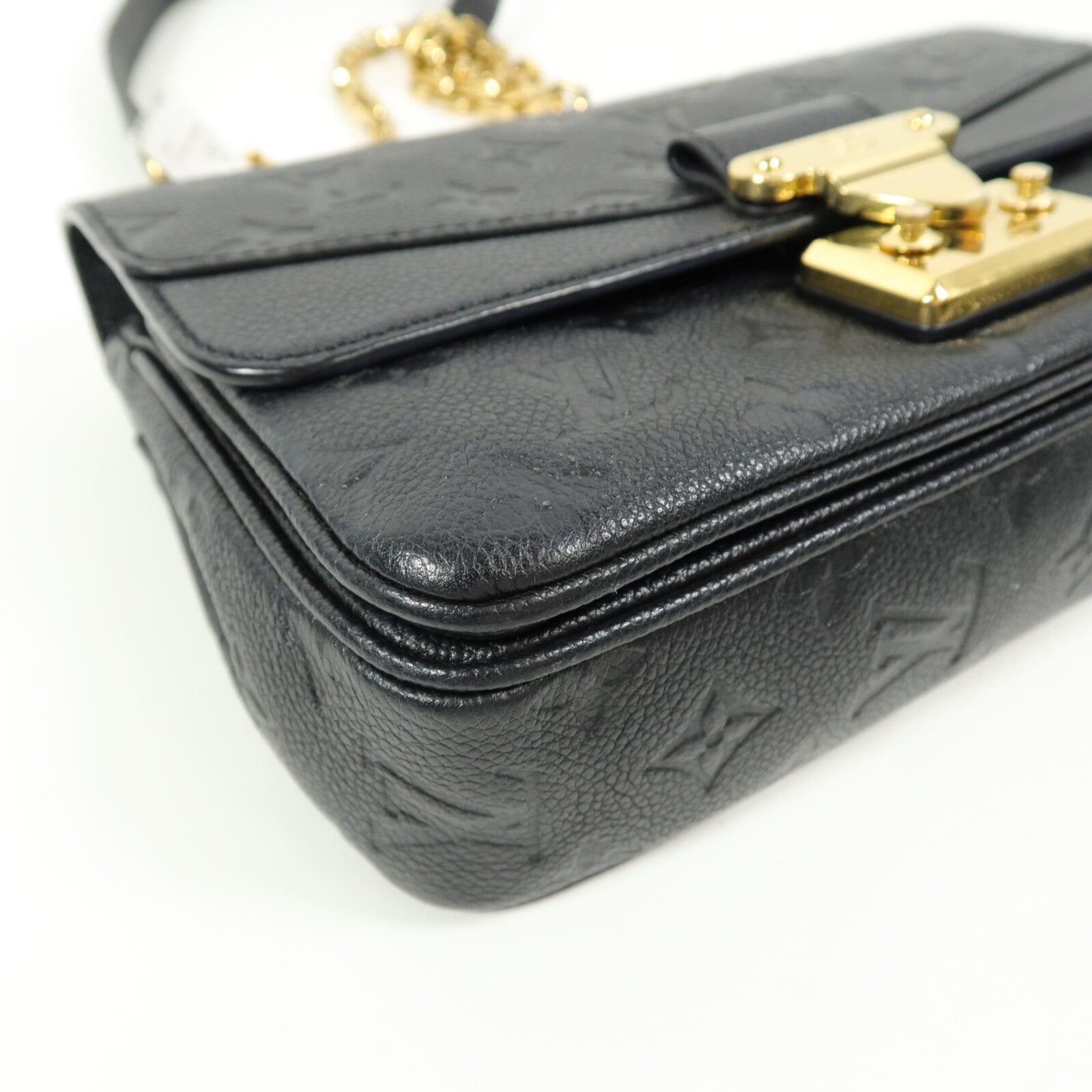 LOUIS VUITTON Monogram Empreinte Marceau鏈帶肩背袋