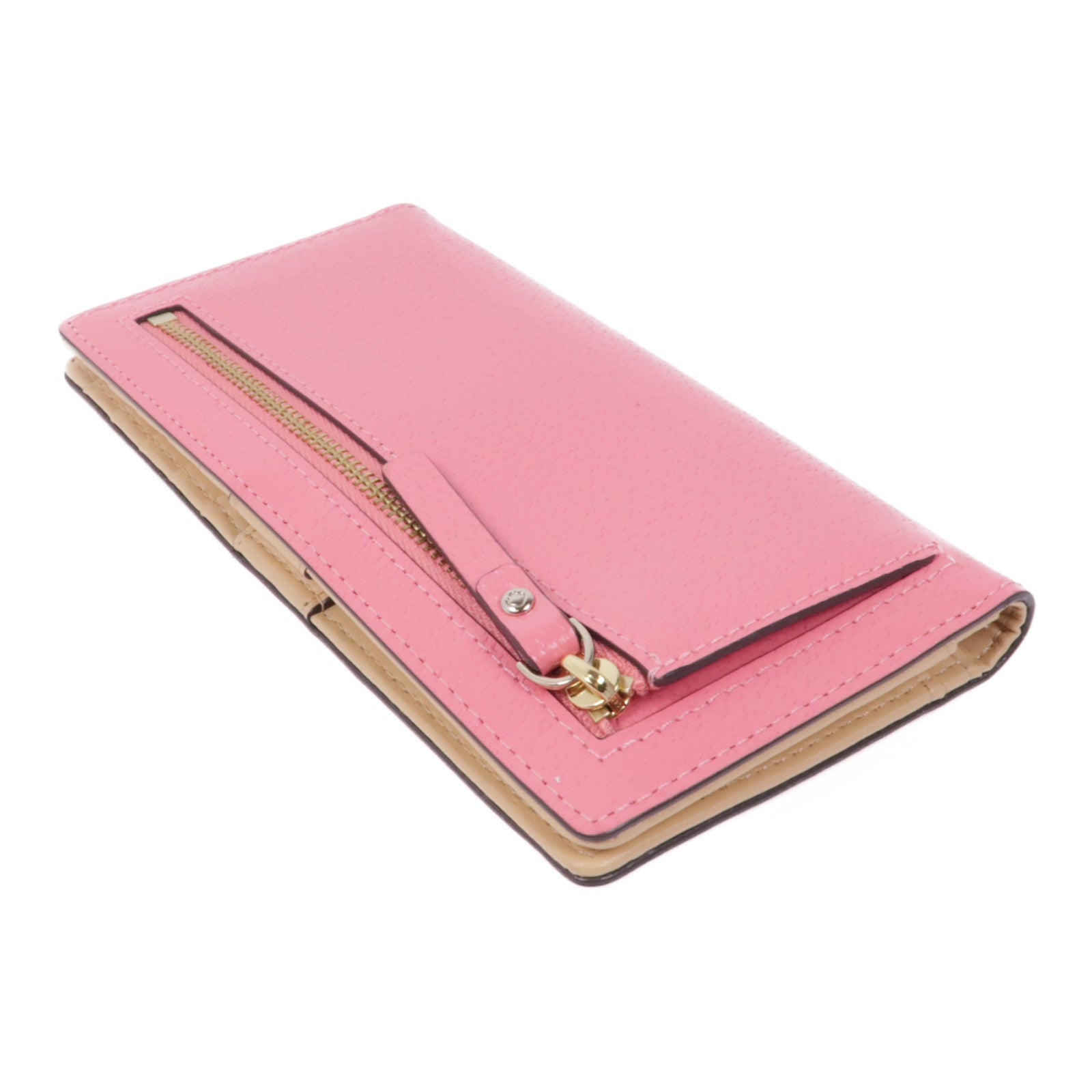 Kate Spade 牛皮皮革Long Wallet金扣長錢包