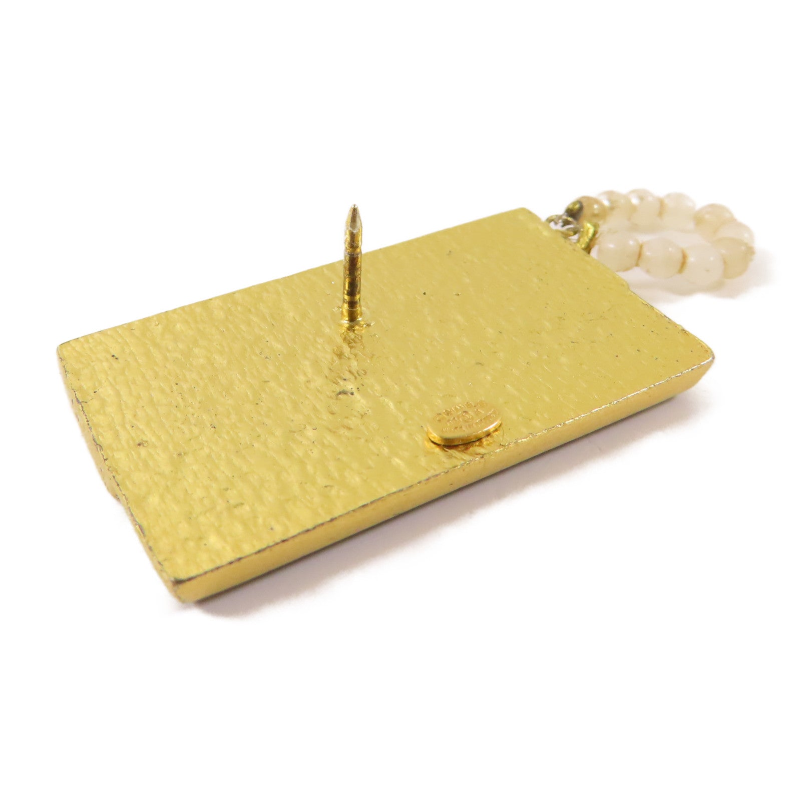 CHANEL 金屬/PVC Brooch Pin胸針