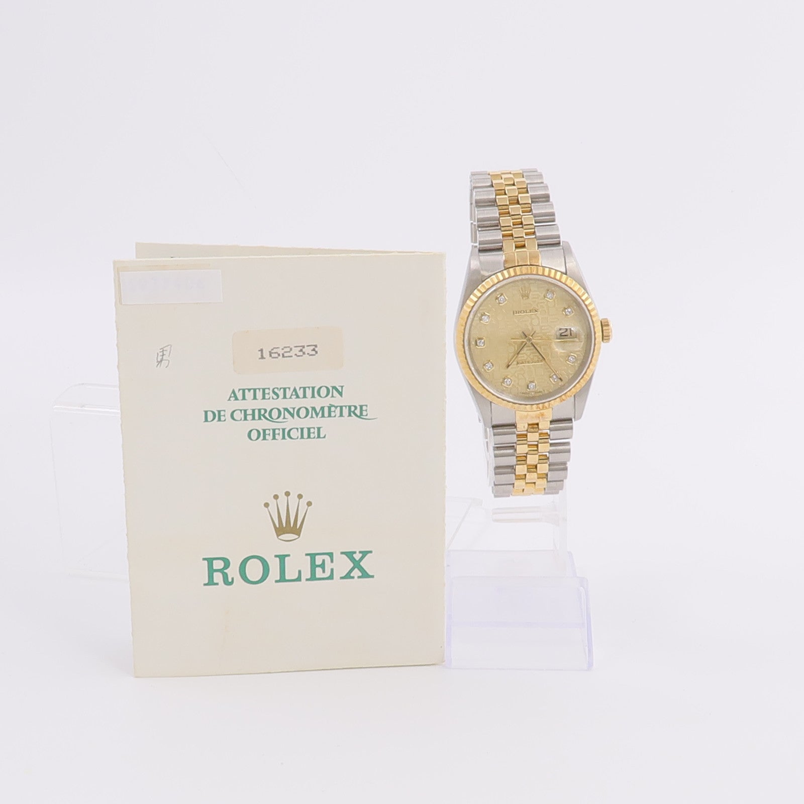 ROLEX Datejust 16233G