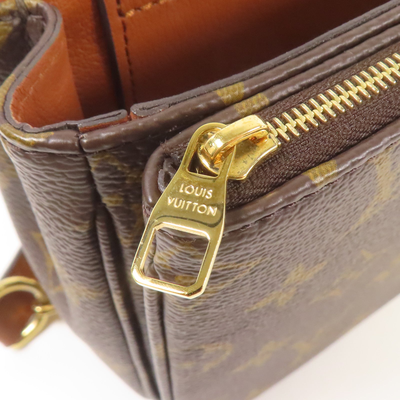 LOUIS VUITTON Monogram Marceau金扣鏈帶肩背袋
