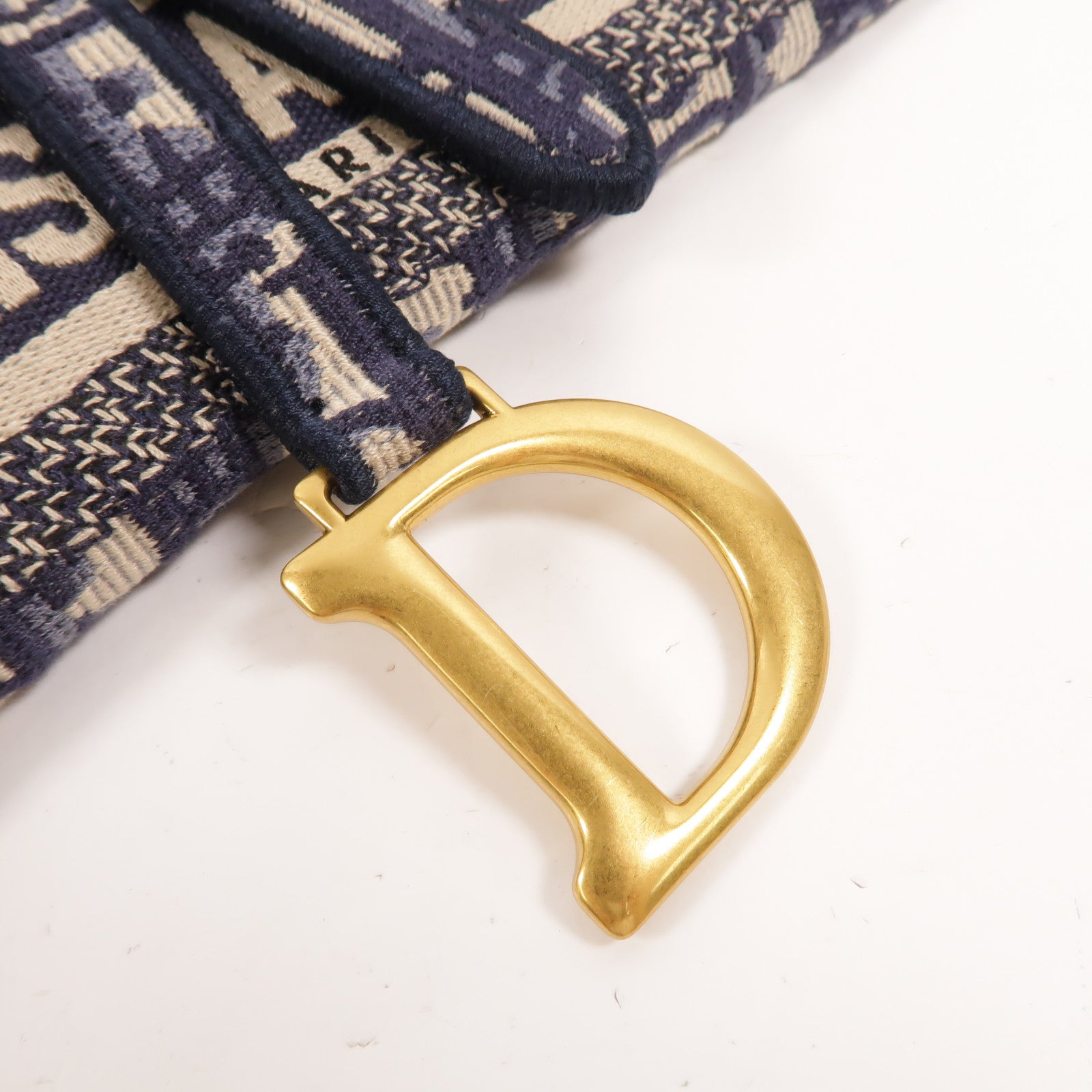 Dior 帆布Saddle Pouch腰包
