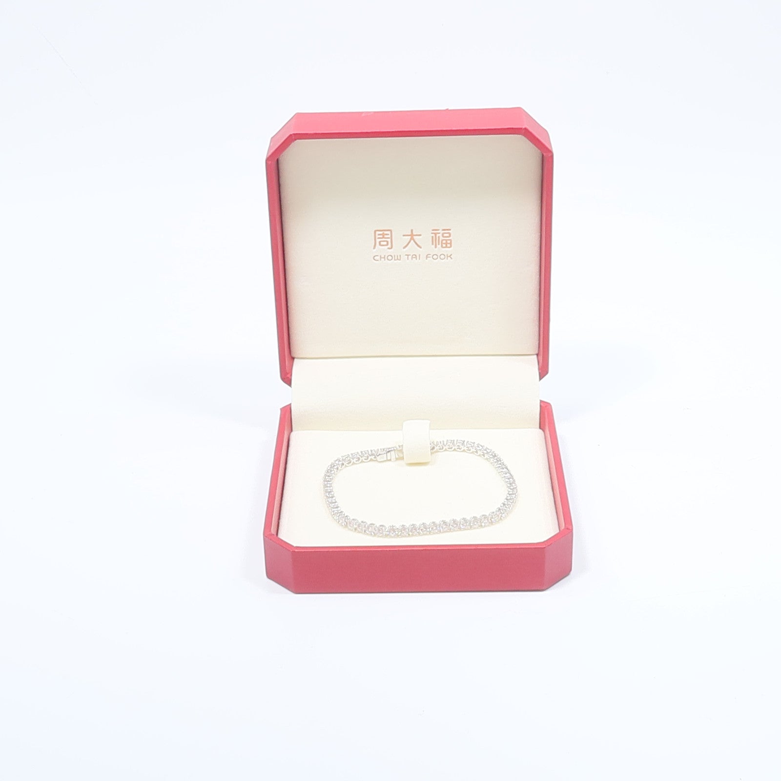JEWELRY 18K白金Diamond Bracelet鑽石手鏈