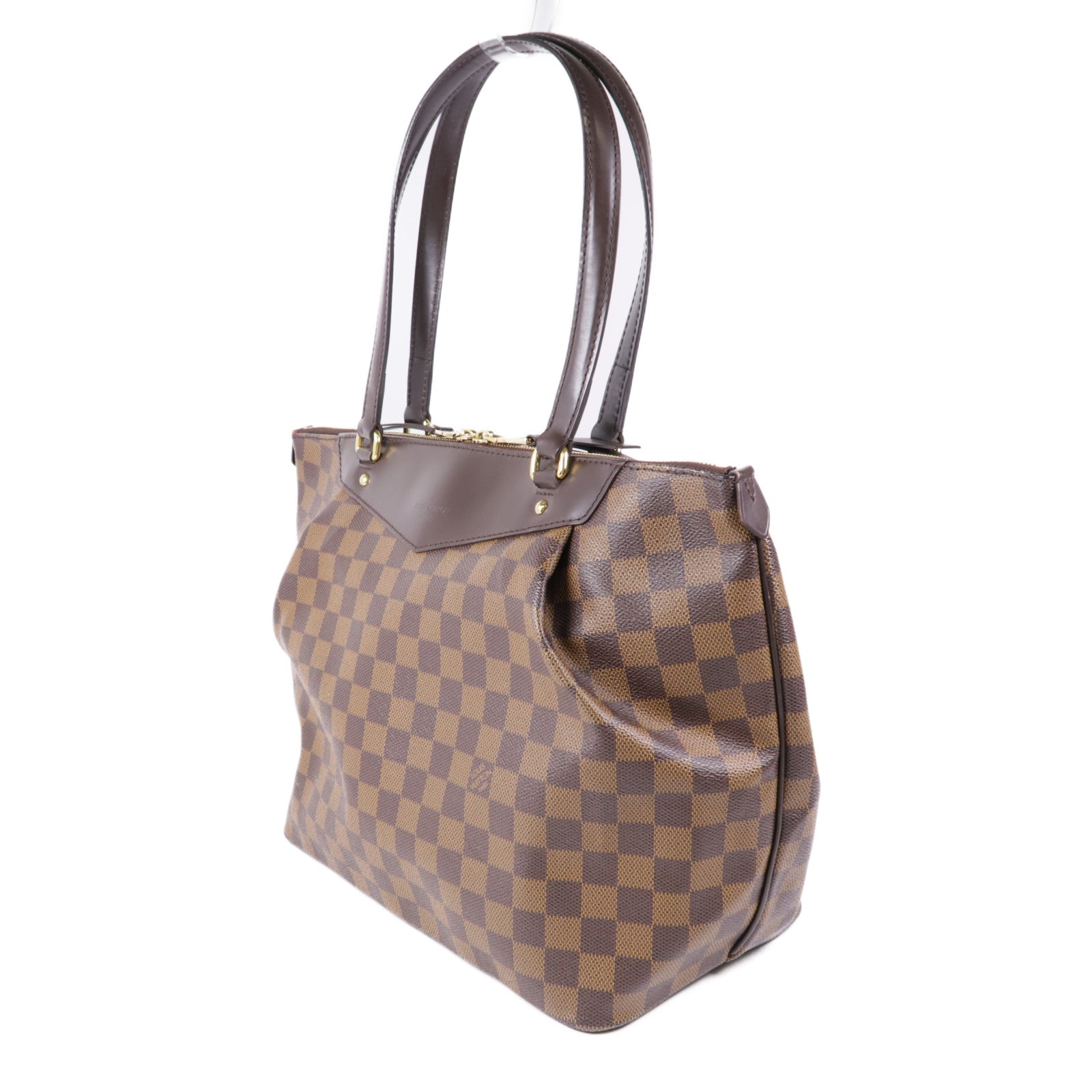 LOUIS VUITTON Damier Westminster GM金扣肩背袋